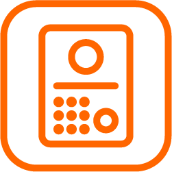 icon symbolising residential home intercom installation Perth