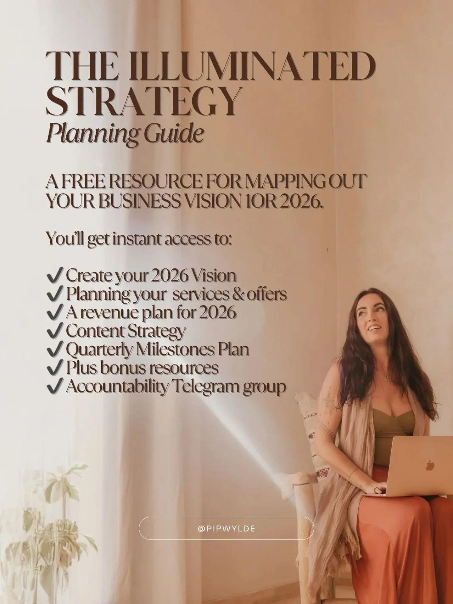 2026 isn&rsquo;t about reinventing yourself. It&rsquo;s about claiming what you already know. ⭐️

You&rsquo;ve done the work. You&rsquo;ve built something real. But somewhere between client calls and content creation, your vision got blurred.

This p