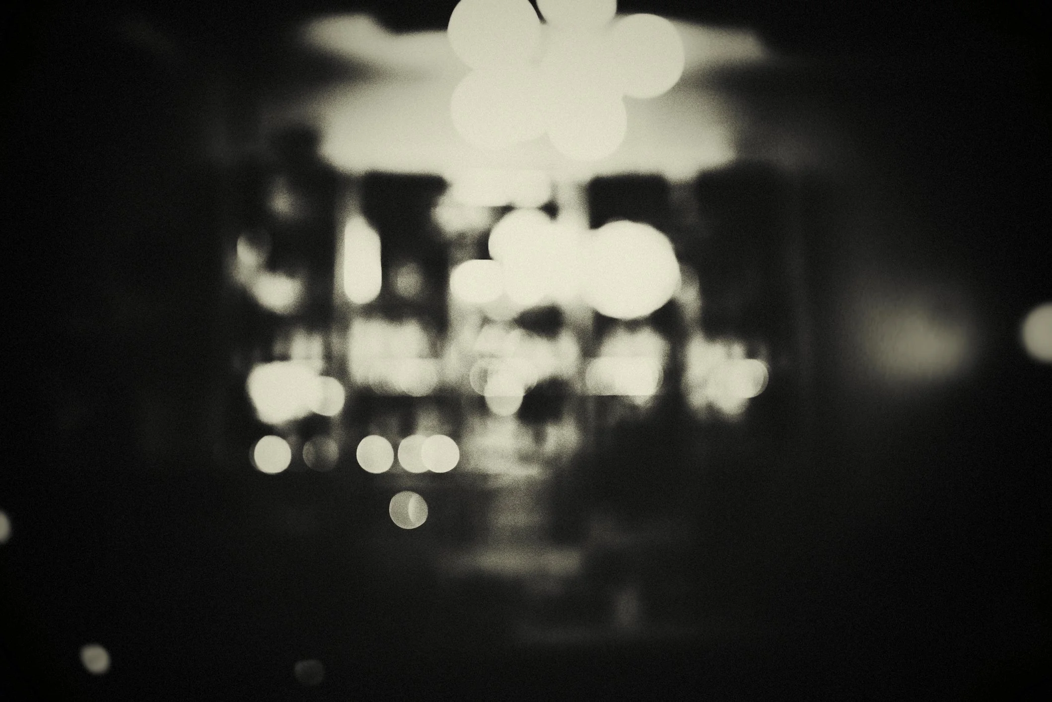 blurry image of a wine bar
