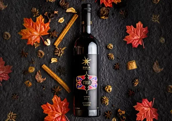 an image of a bottle of Sula Rasa Syrah