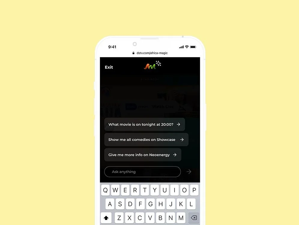 DStv - Conversational exploration