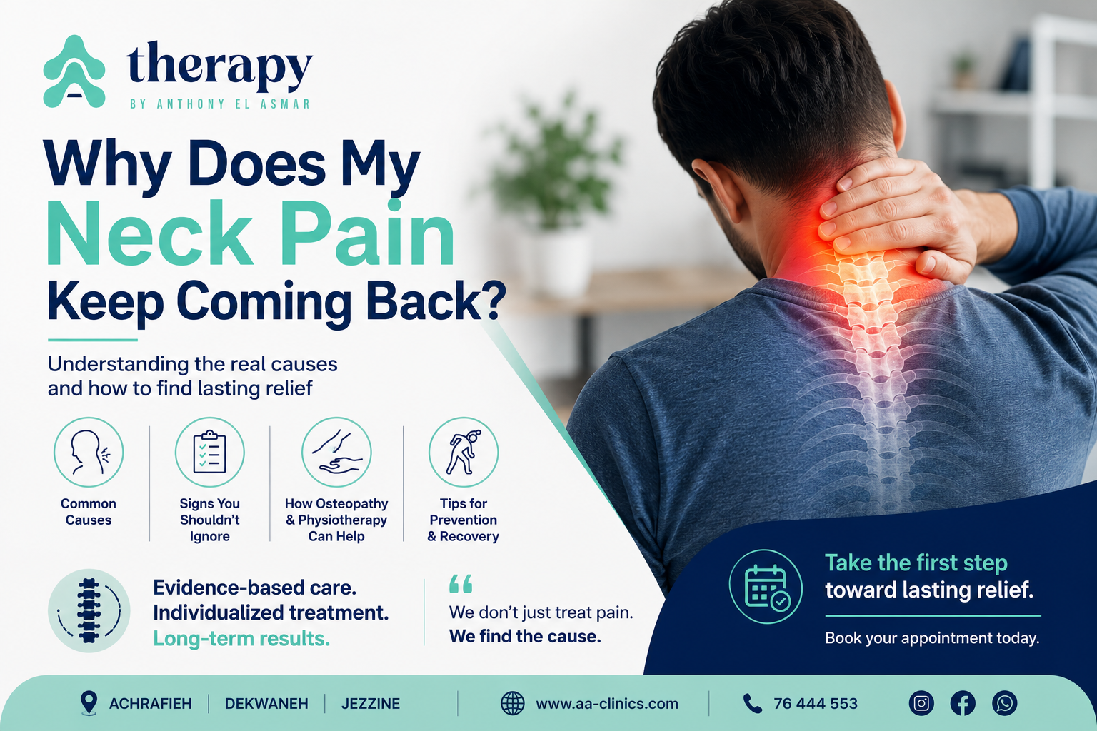 Why Does My Neck Pain Keep Coming Back? An Osteopath Explains the Real Causes