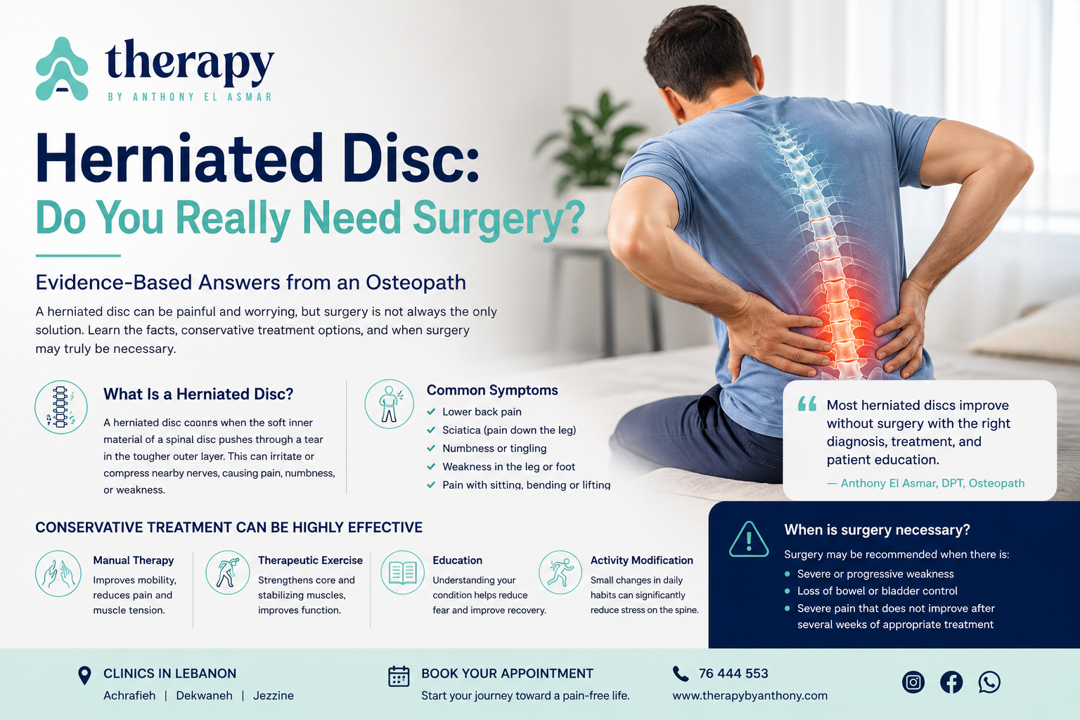 Herniated Disc: Do You Really Need Surgery?