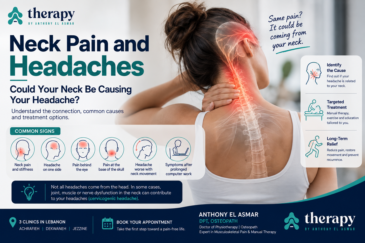 Neck Pain and Headaches: Could Your Neck Be Causing Your Headache?