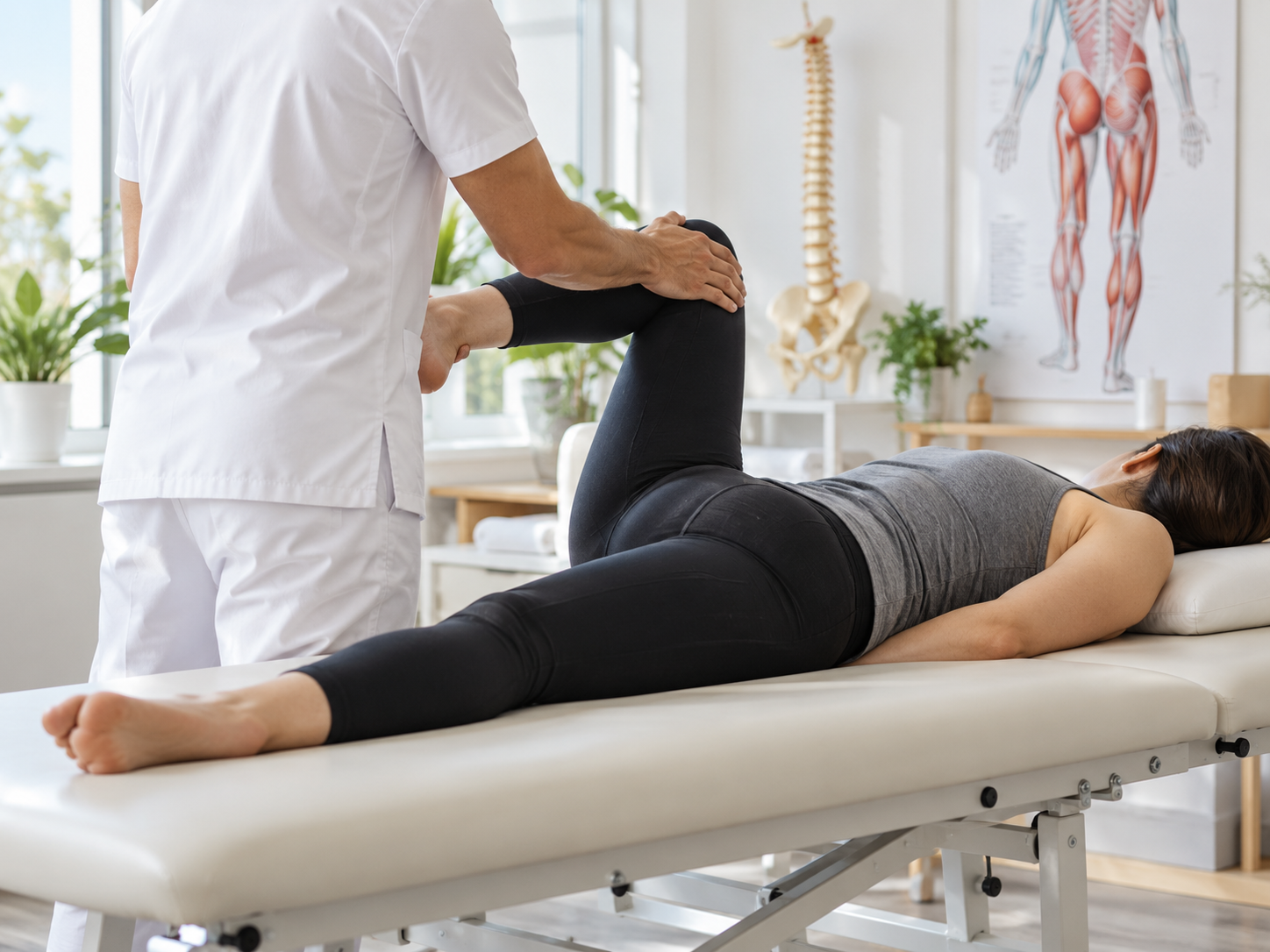 Physiotherapy and osteopathy treatment for sciatica and sciatic nerve pain at AA Clinics in Beirut, Lebanon