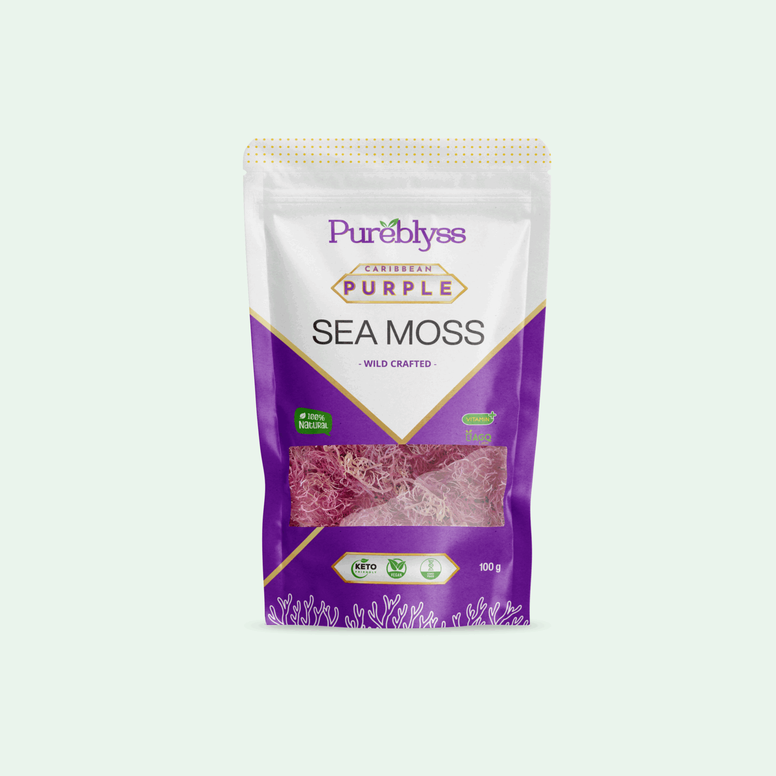 PureBlyss -Sea Moss- Caribbean Purple