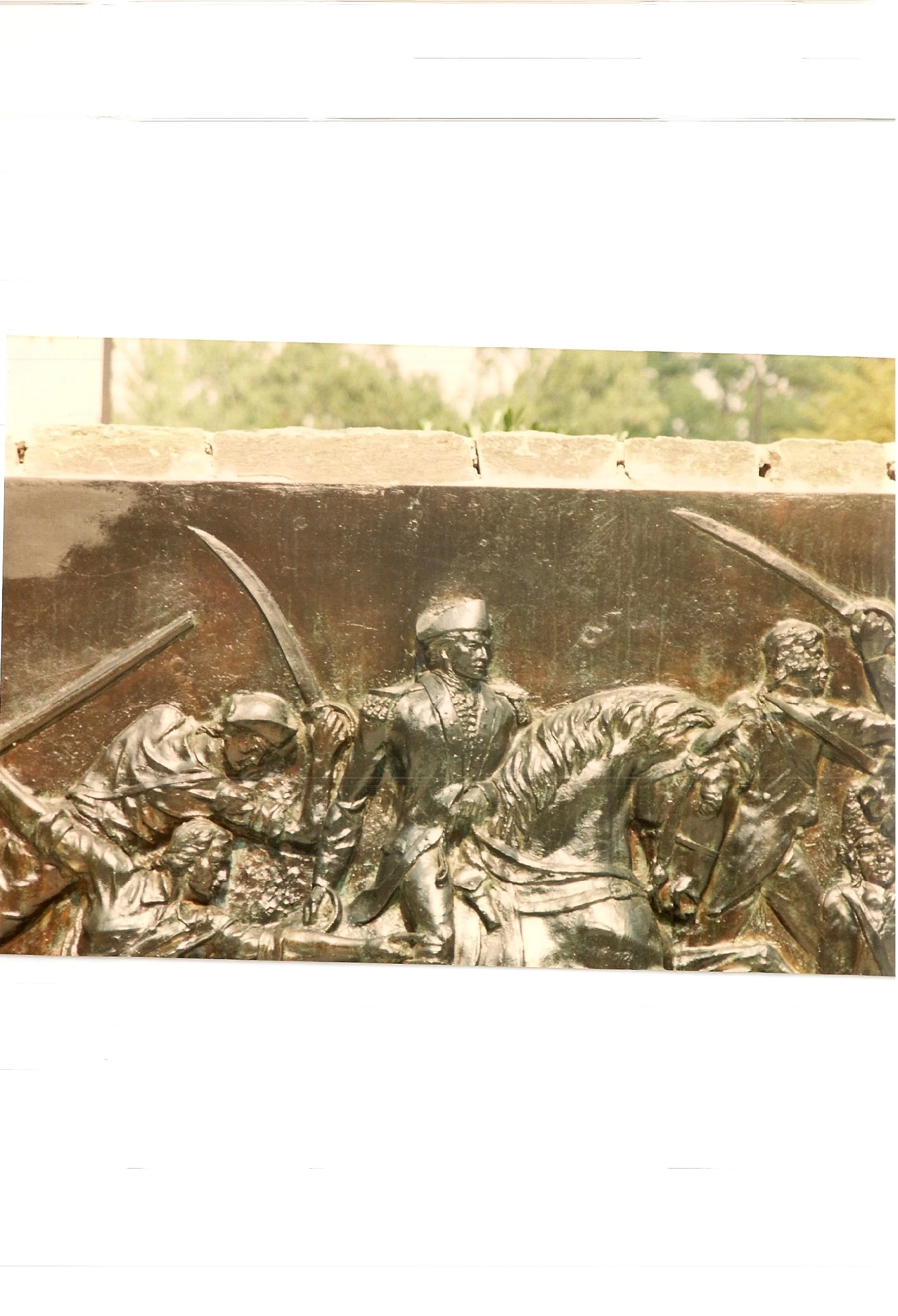 Felix de Weldon - Revolutionary War Bronze Relief