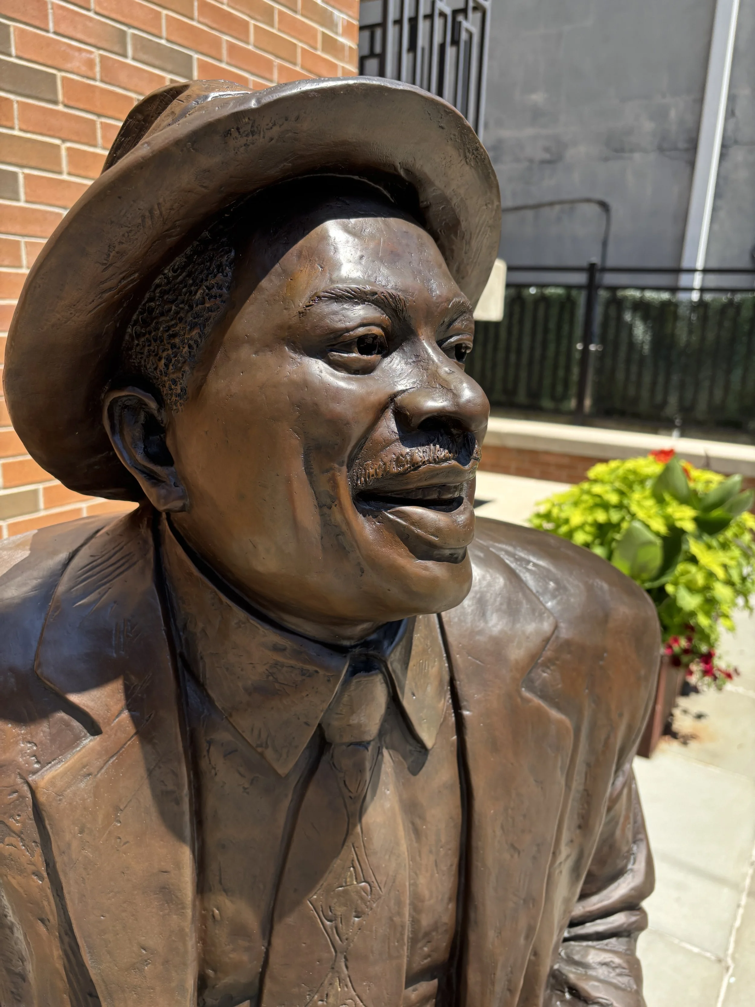 Count Basie Bronze Statue