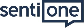 The SentinalOne logo in dark blue text. Logo SentiOne