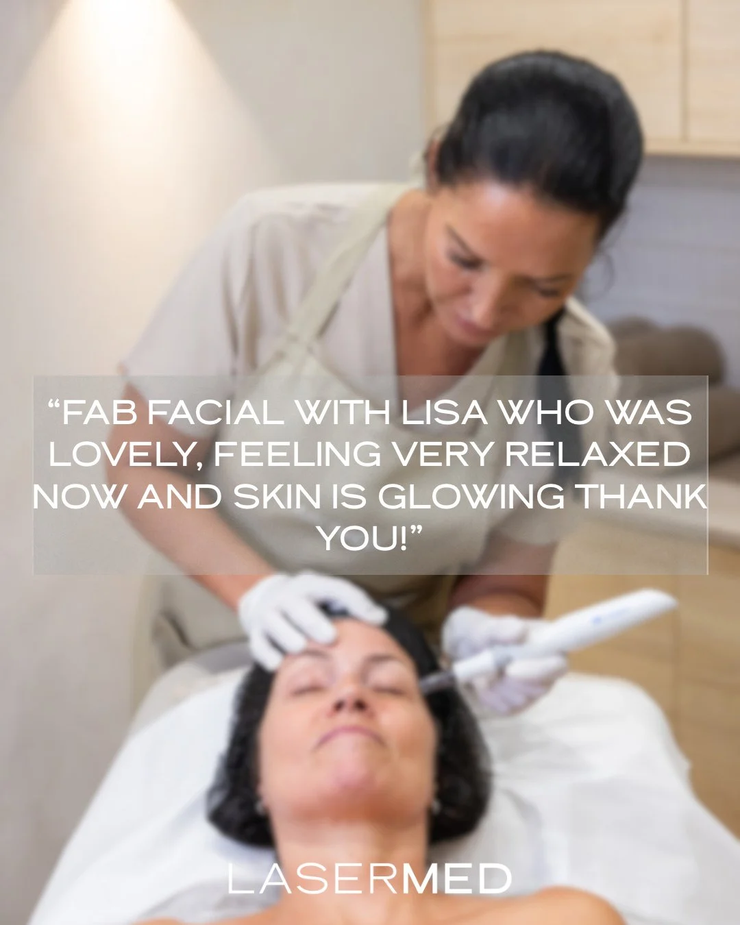 Glowing reviews from our lovely clients 🫶✨ Thank you for trusting us with your skin! We love hearing how refreshed and radiant you feel after your facial!