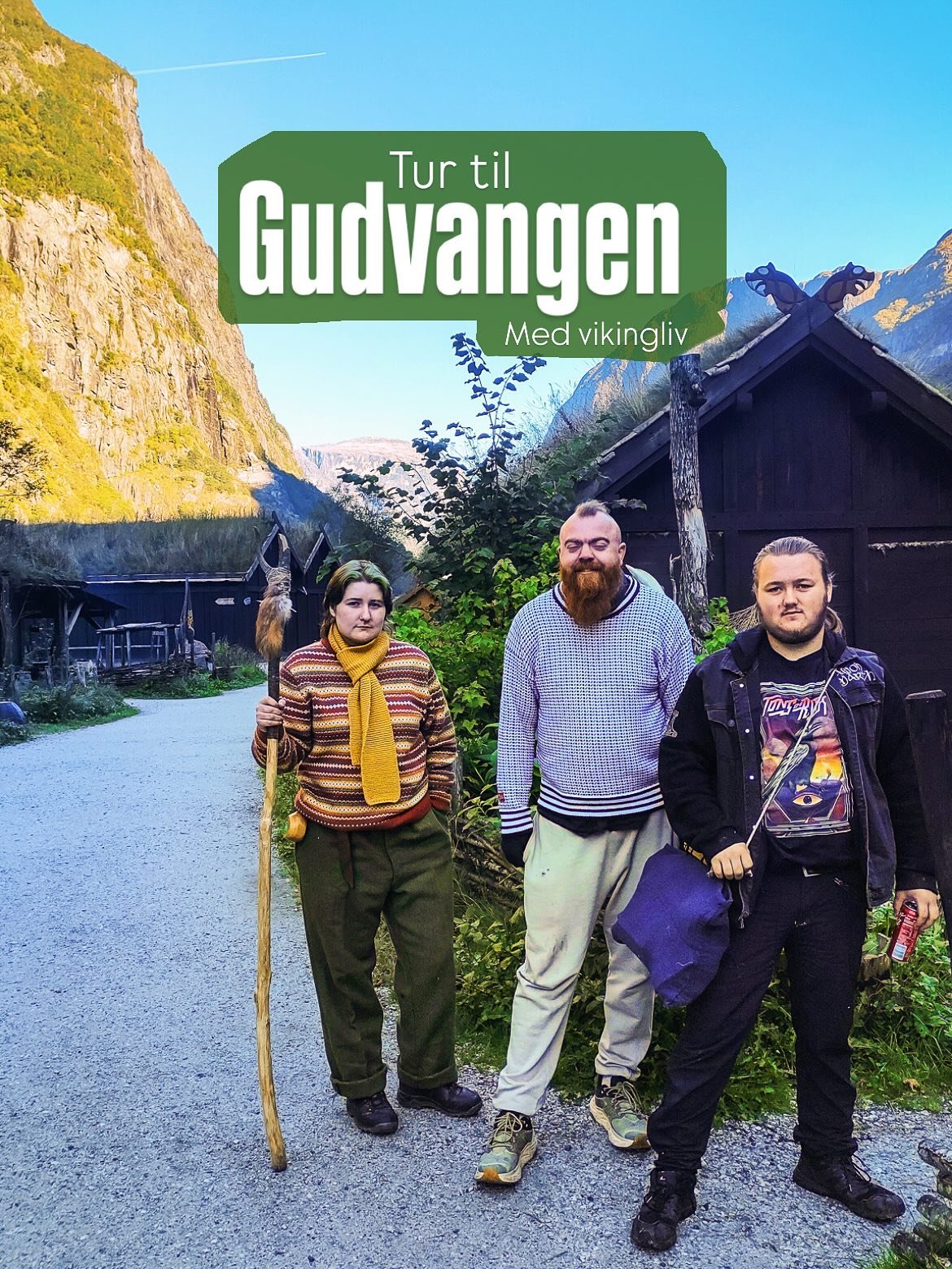 I Gudvangen fekk elevane l&aelig;re korleis livet kunne vere i vikingtida. Fr&aring; handverk og v&aring;pen til b&aring;l, songar og historier rundt b&aring;let. Det vart ein tur som b&aring;de var l&aelig;rerik og minnerik 🤩
#fjordanefhs #fhsliv #
