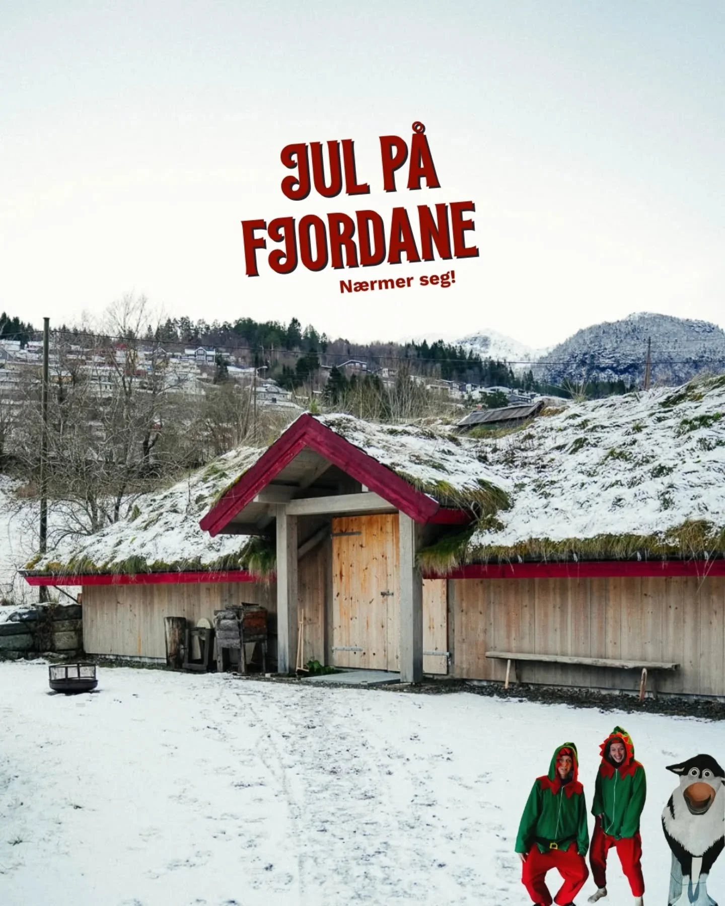 Berre 2 dagar igjen! Velkomen til &laquo;Jul p&aring; Fjordane&raquo;
No er forberedelsene i gong. Friluftsliv tester zipline og viking &oslash;ver p&aring; forestilling. No p&aring; laurdag 6. desember startar det! 🎅🏼 Ta med deg familien, ein venn