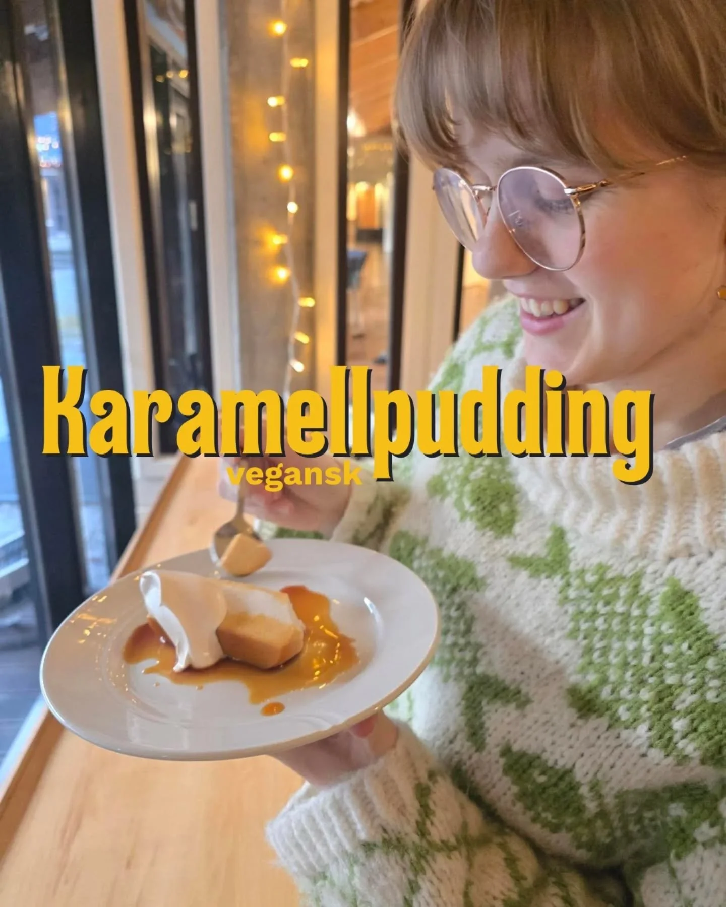 ​Treng du litt inspirasjon til dessert i jula? Sjefskokken v&aring;r, Khang, har laga ein nydelig vegansk karamellpudding som vi tilr&aring;r p&aring; det sterkaste! 🎄😇 #fjordanefhs #folkeh&oslash;gskole #karamellpudding