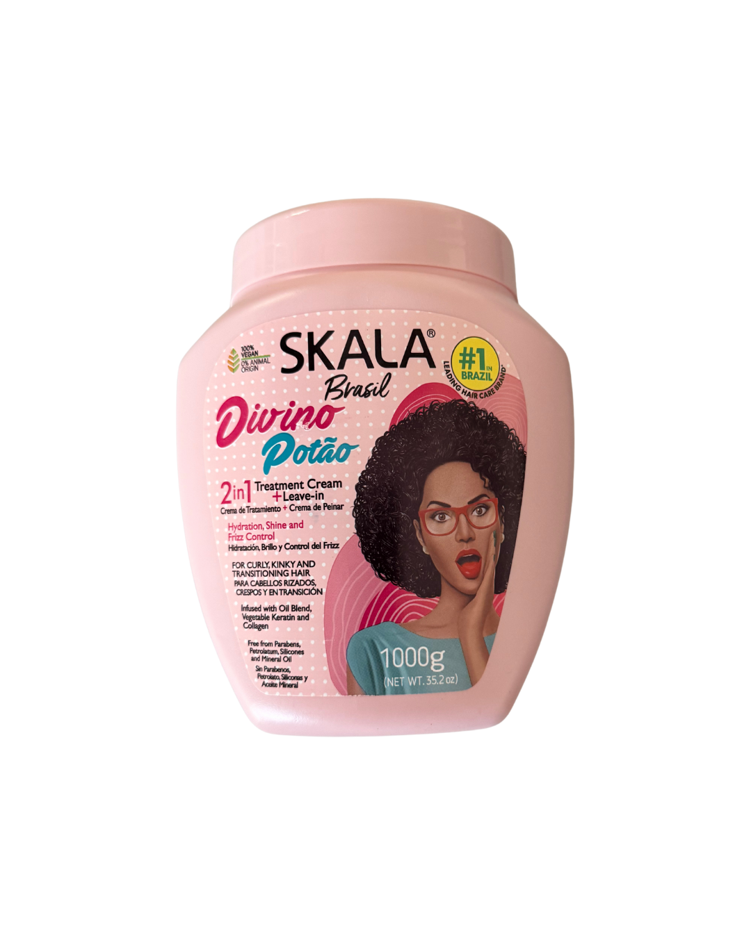 The Skala Divine Curl Power 2 in 1 Hair Treatment Conditioning for Curly Hair