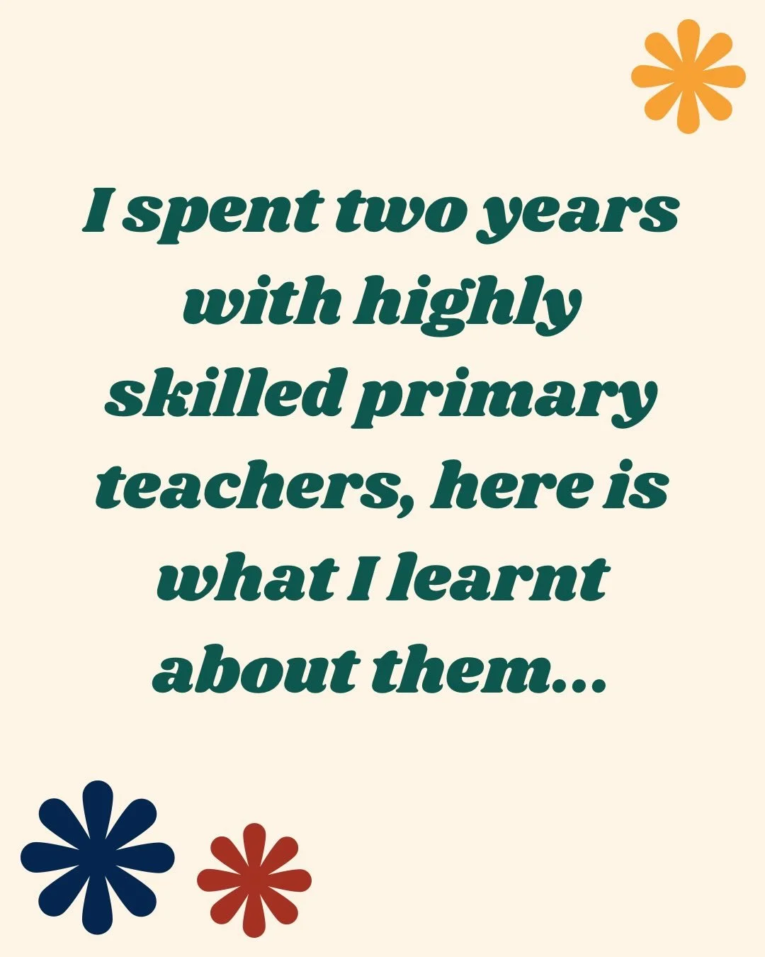 We need to respect the expertise that exists in our classrooms. Yes, excellent teaching is about adapting to new insights, but not at the expense of professionalism. 

#victorianteachers #teachingandlearning #australianteachers