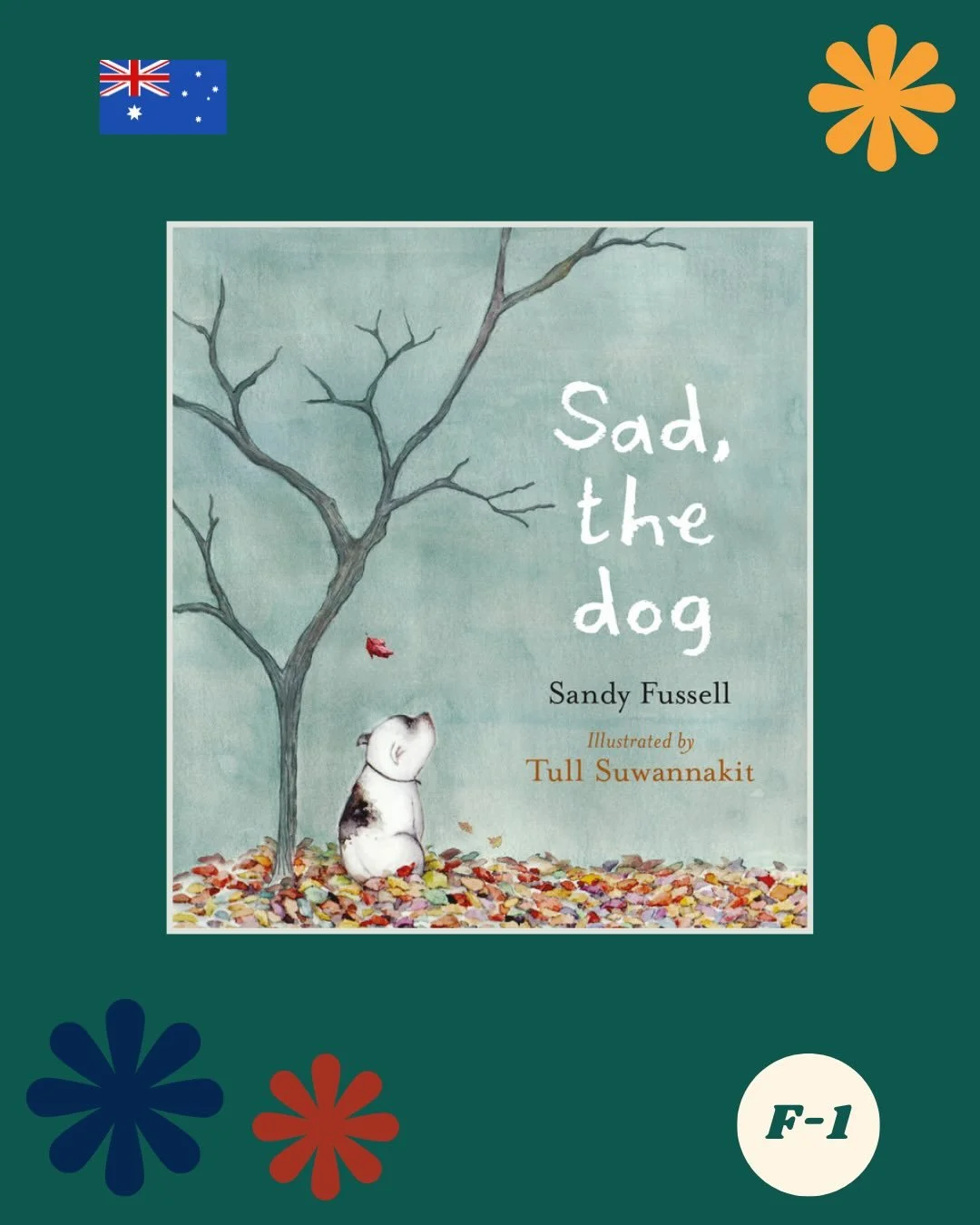 Sad, the dog offers so many opportunities to support or extend students&rsquo; early literacy skills. 

@sandyfussell 
#australianauthors #teachersofinstagram #literacydevelopment #australianteachers