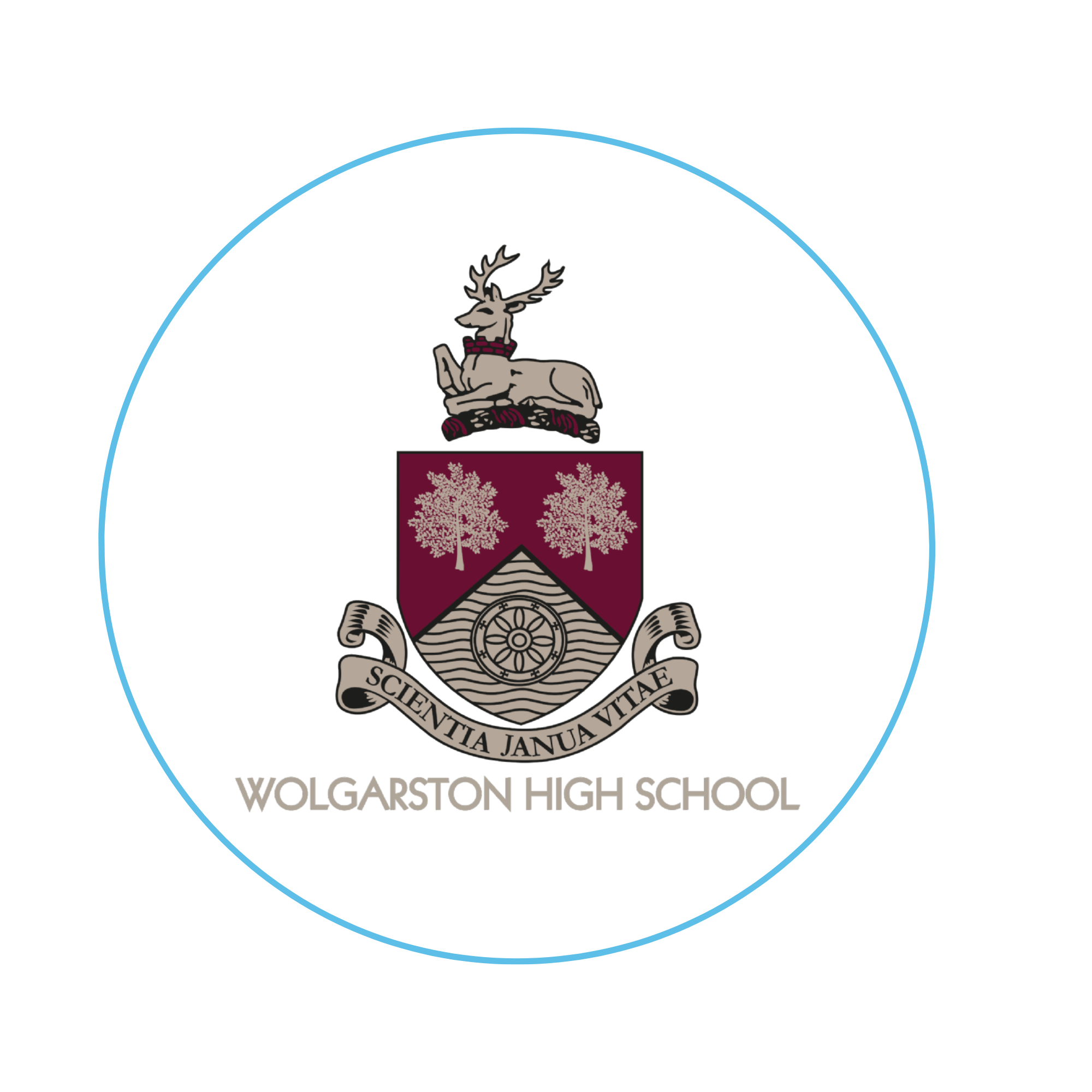 Wolgarston High School logo for Ace Advice client review