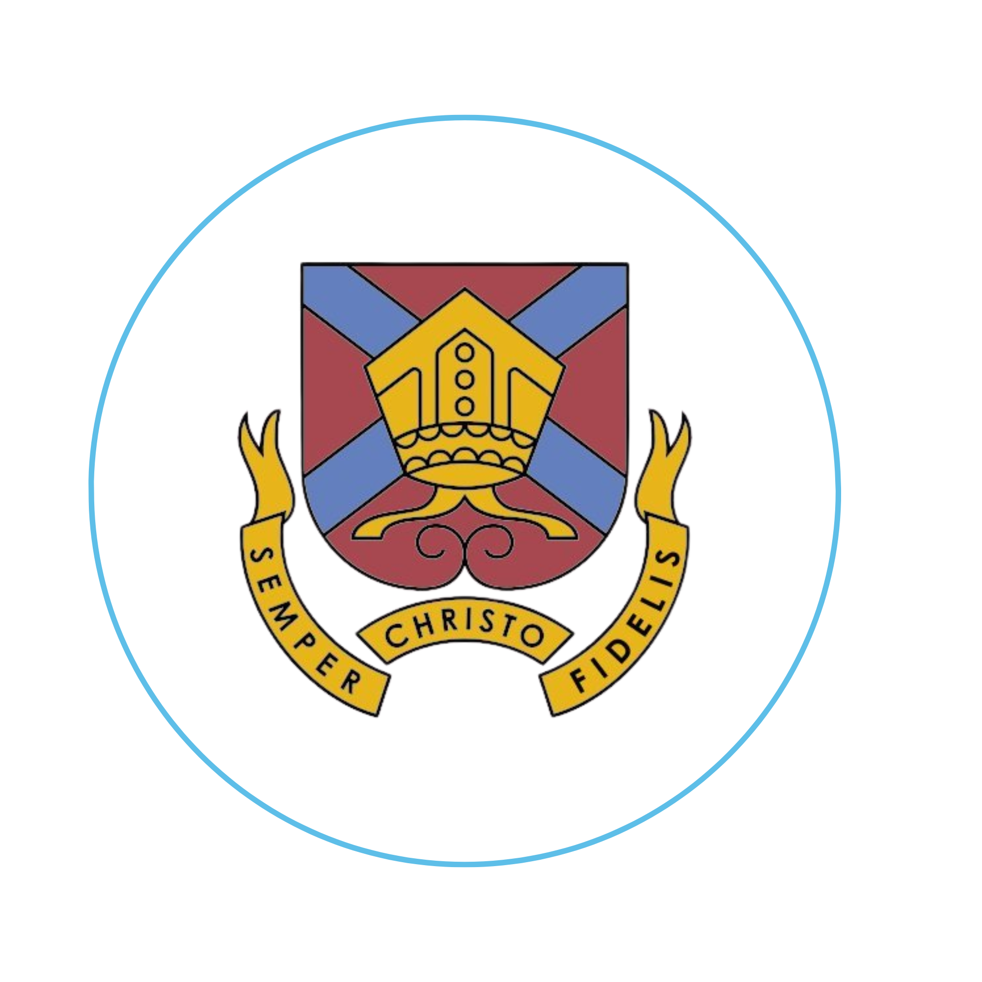 The Bishop Hereford’s Bluecoat School logo for Ace Advice client review