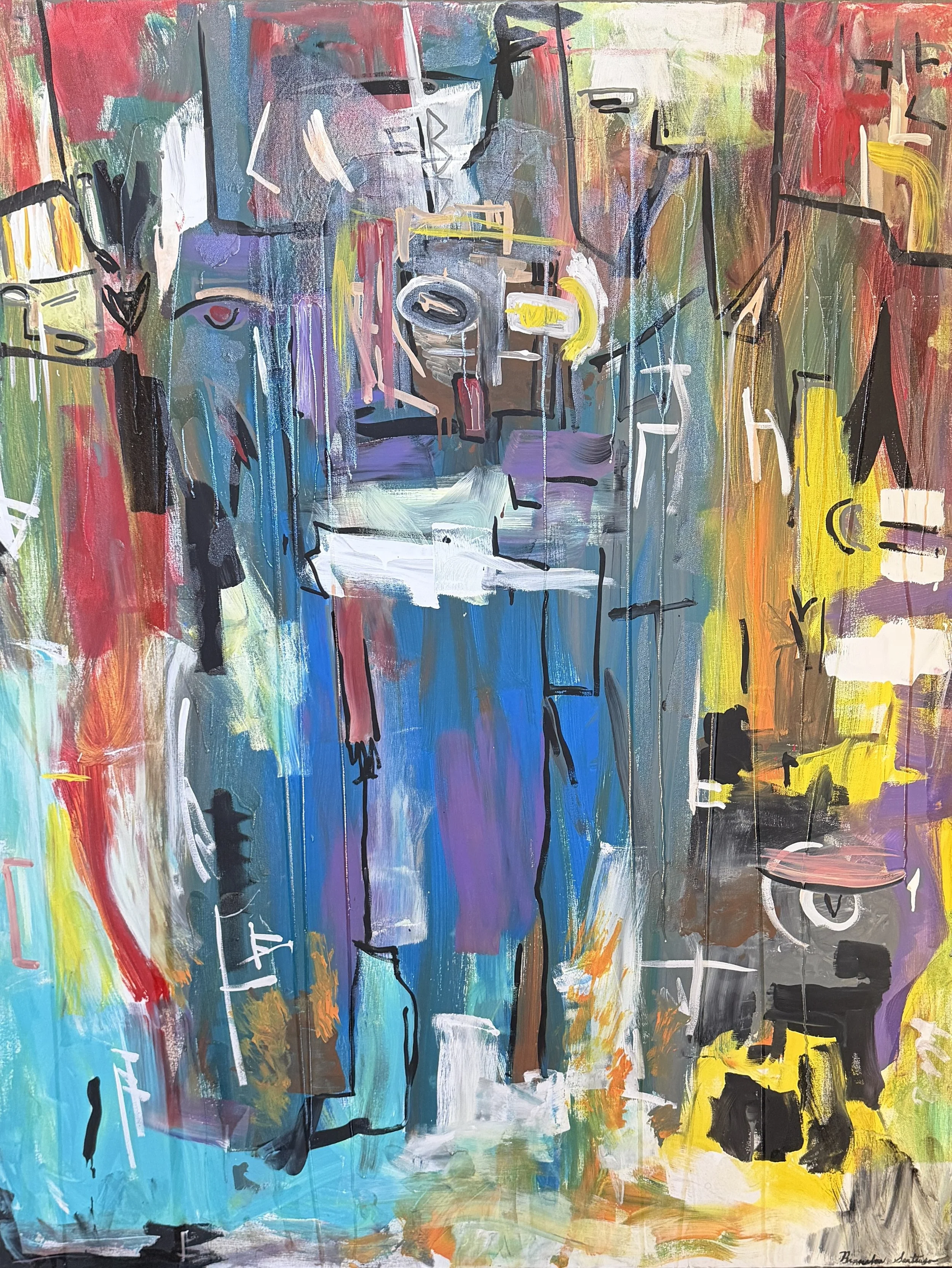 July (Self-Portrait)