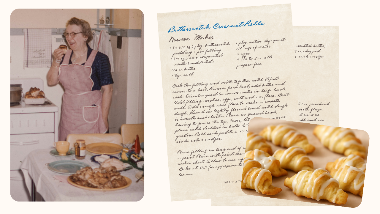 Butterscotch Crescent Rolls
