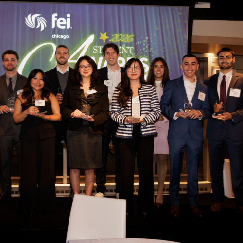 Four CareerSpring Advisees Honored at FEI Chicago Student Awards