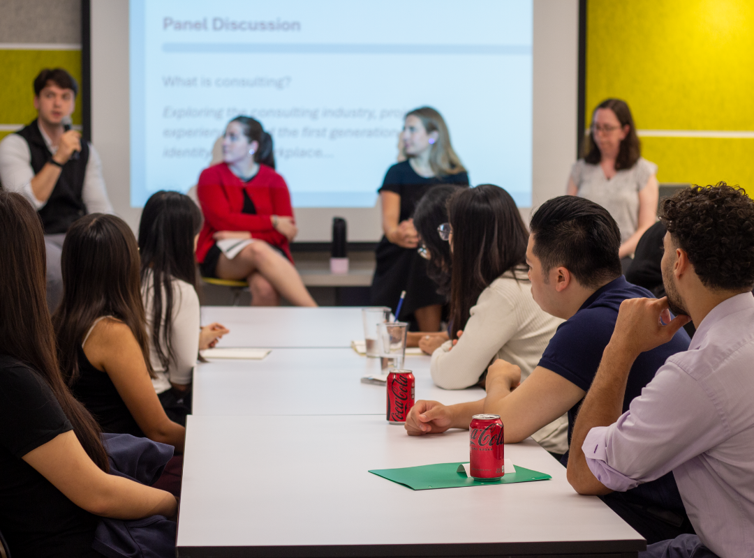 Creating Connections &amp; Opening Doors: CareerSpring Advisees Connect with Huron Consulting Group