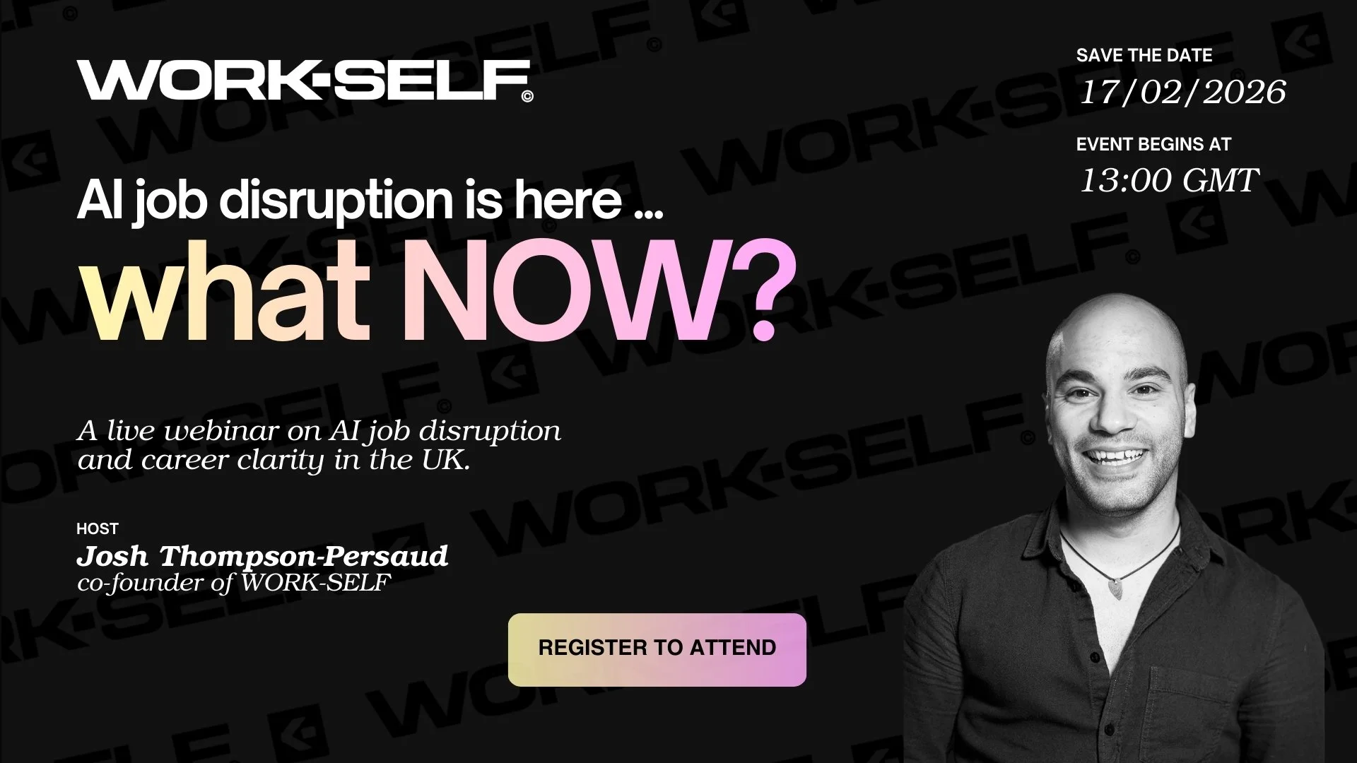 WEBINAR: AI Job Disruption, What Now?