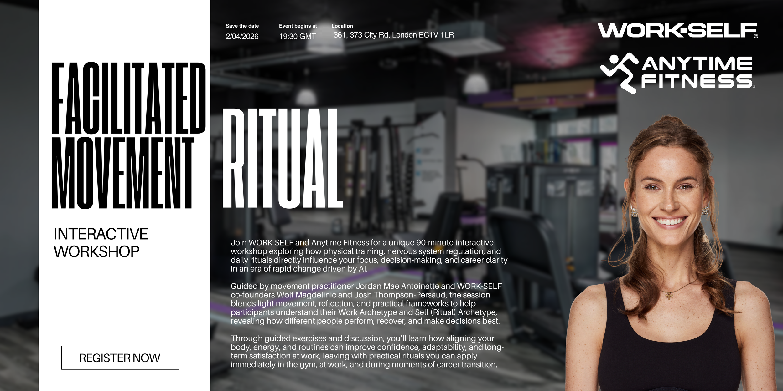 Facilitated Movement Ritual: Interactive Workshop with Anytime Fitness