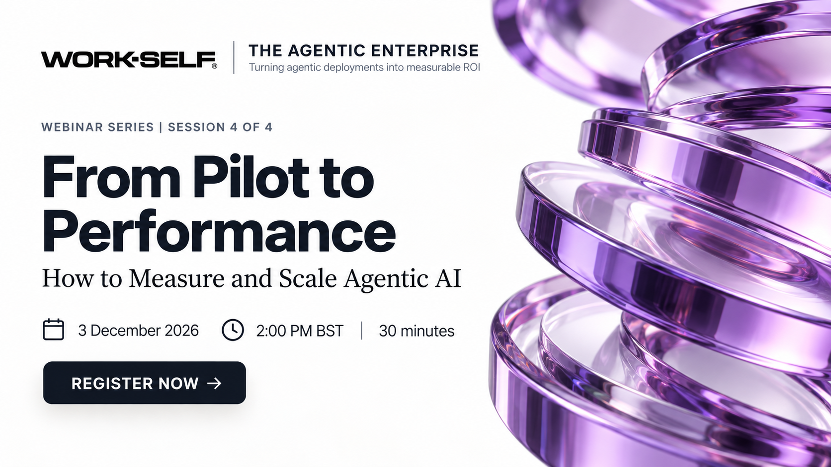 The Agentic Enterprise: Session 4 - From Pilot to Performance: How to Measure and Scale Agentic AI
