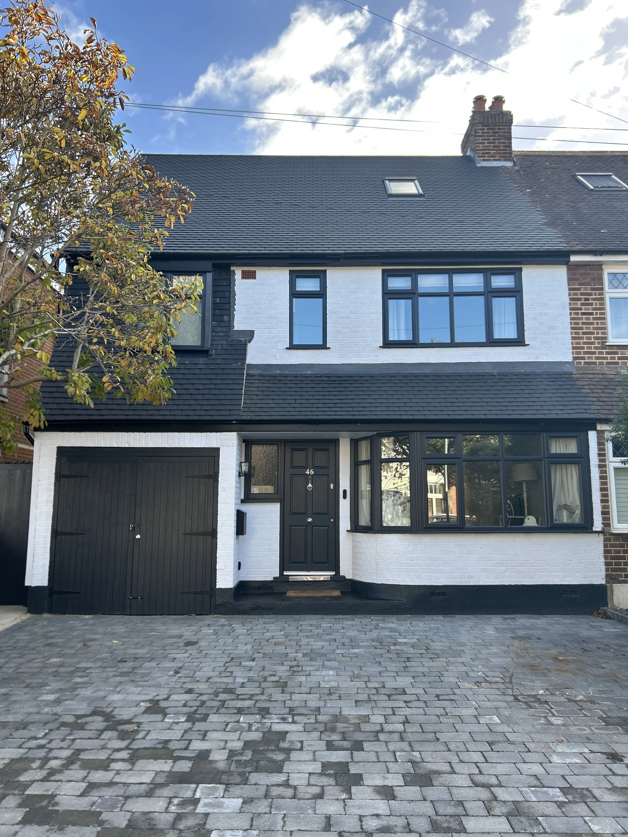 <b>Ellerton Road</b> <div class="sub">Whole-house refurbishment and extension</div>