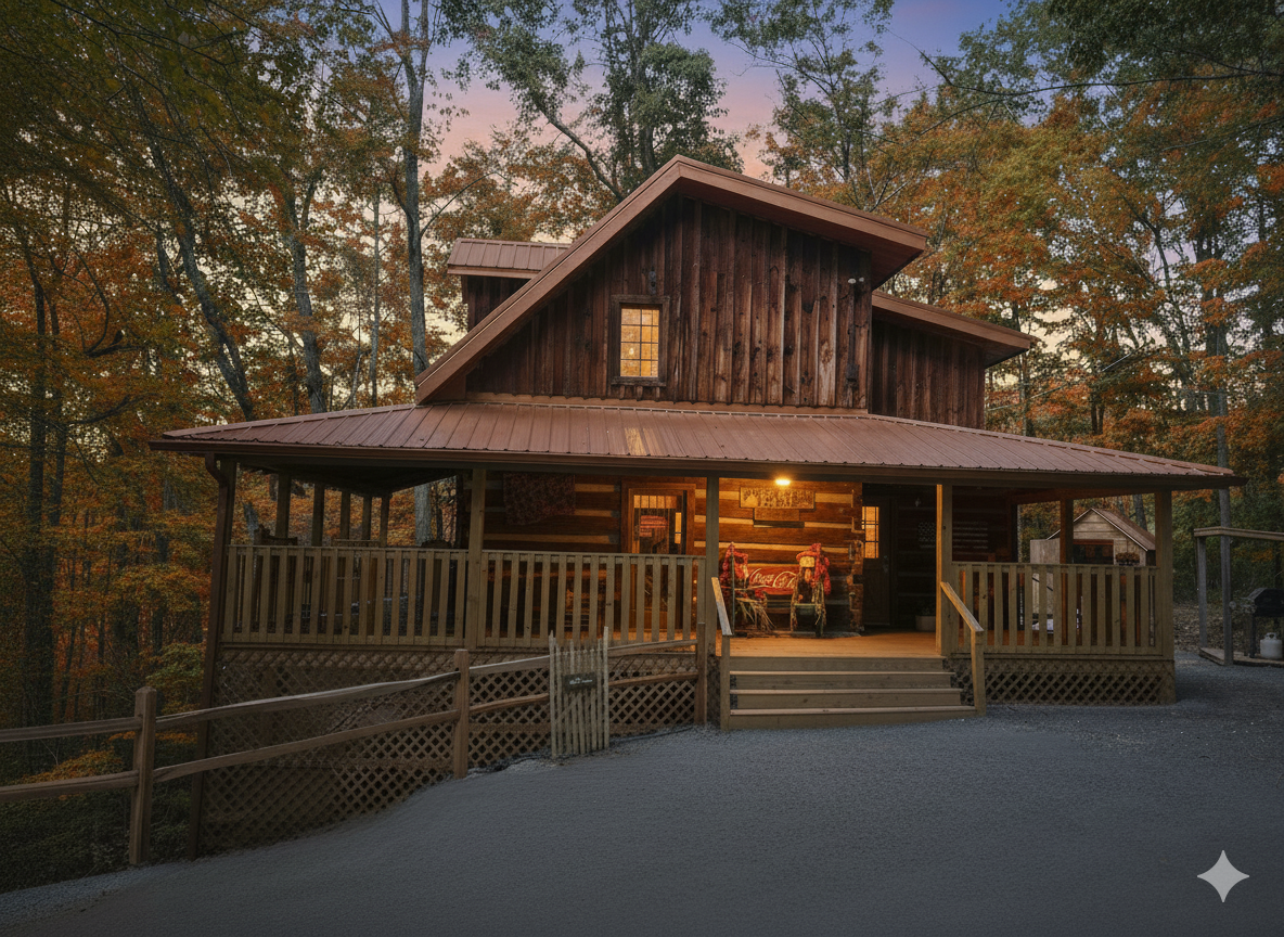 Unique Tennessee cabin perfect for groups and family getaways