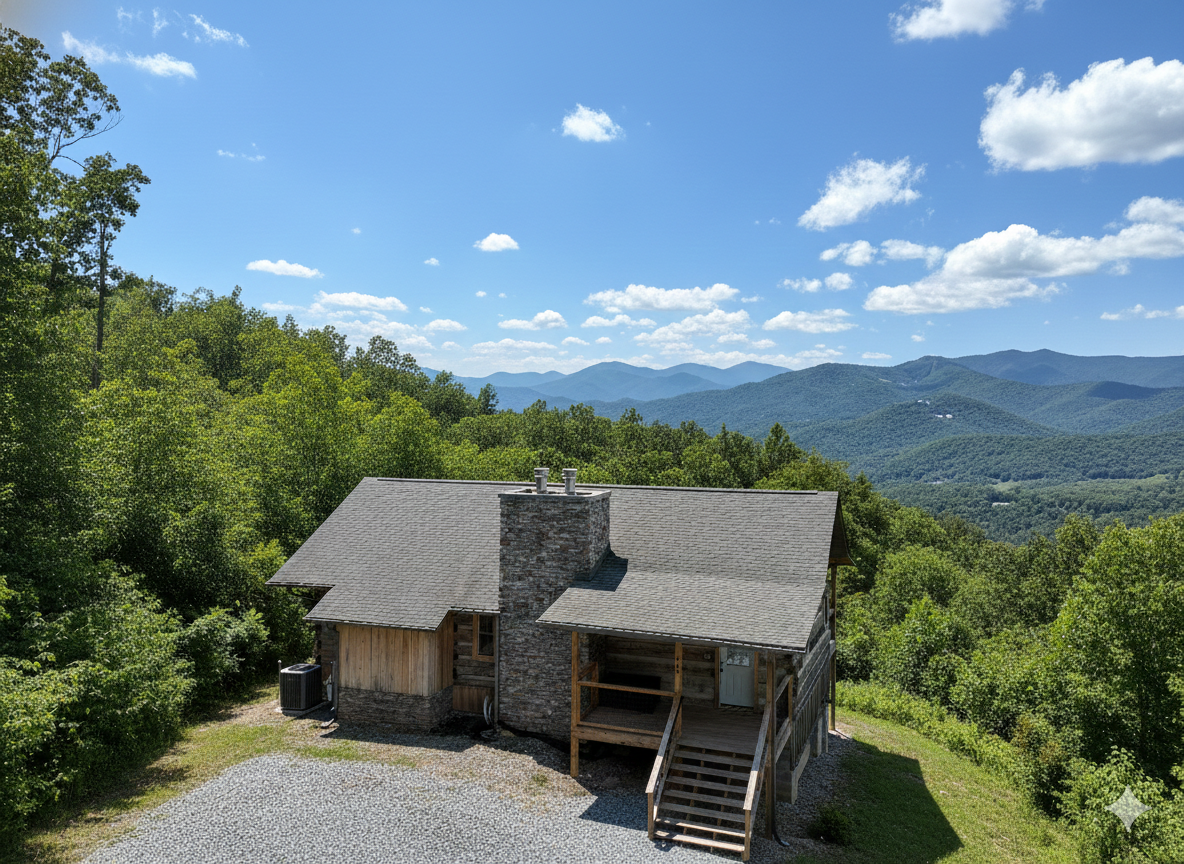 Historic charm meets modern luxury in this beautifully restored mountain retreat.