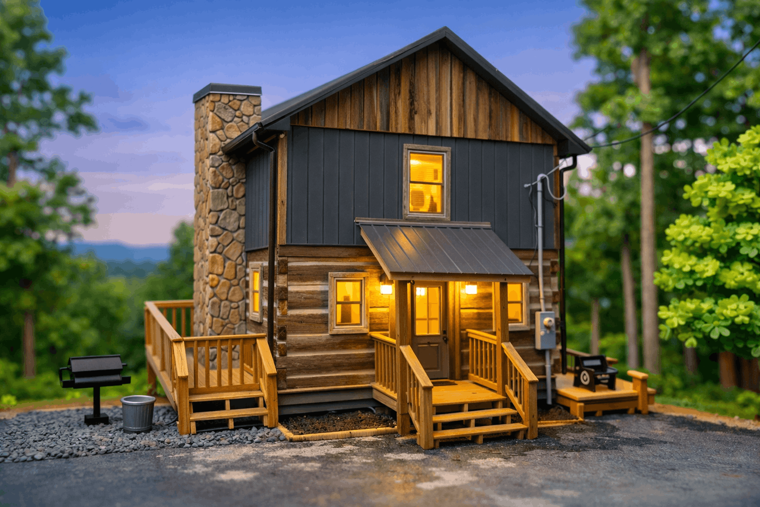 Authentic 1800s Historic Log Cabin Rentals | Gatlinburg, TN