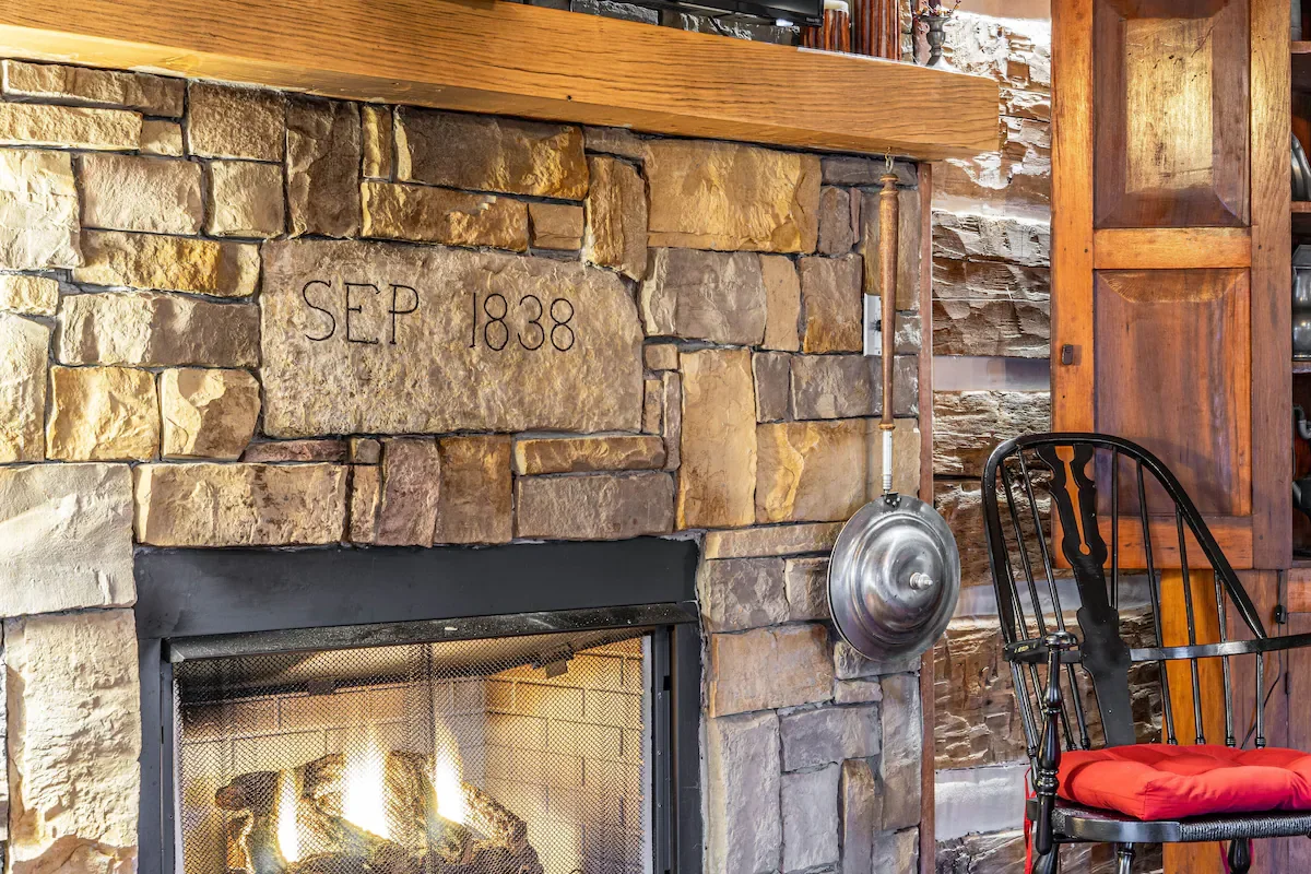 Historic charm meets modern luxury in this beautifully restored mountain retreat.