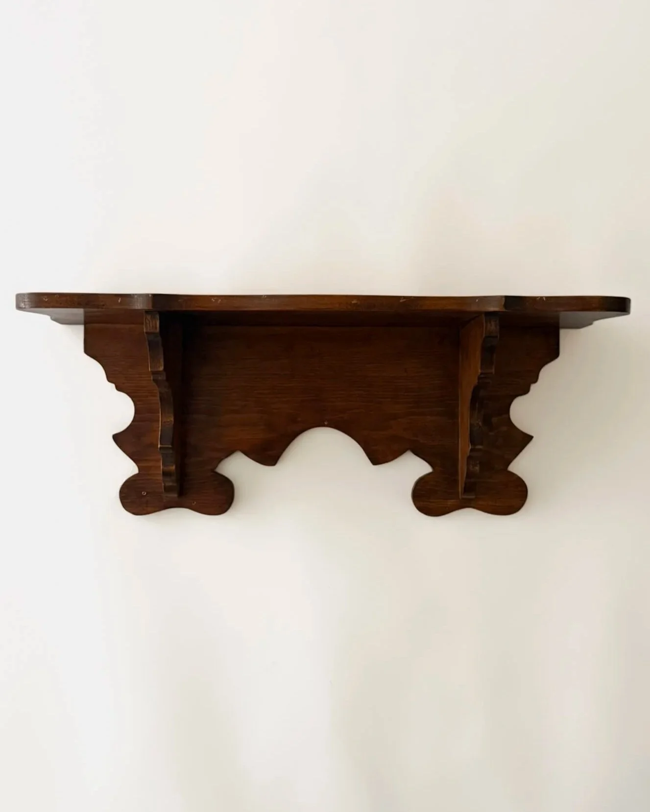 Decorative Wood Display Shelf