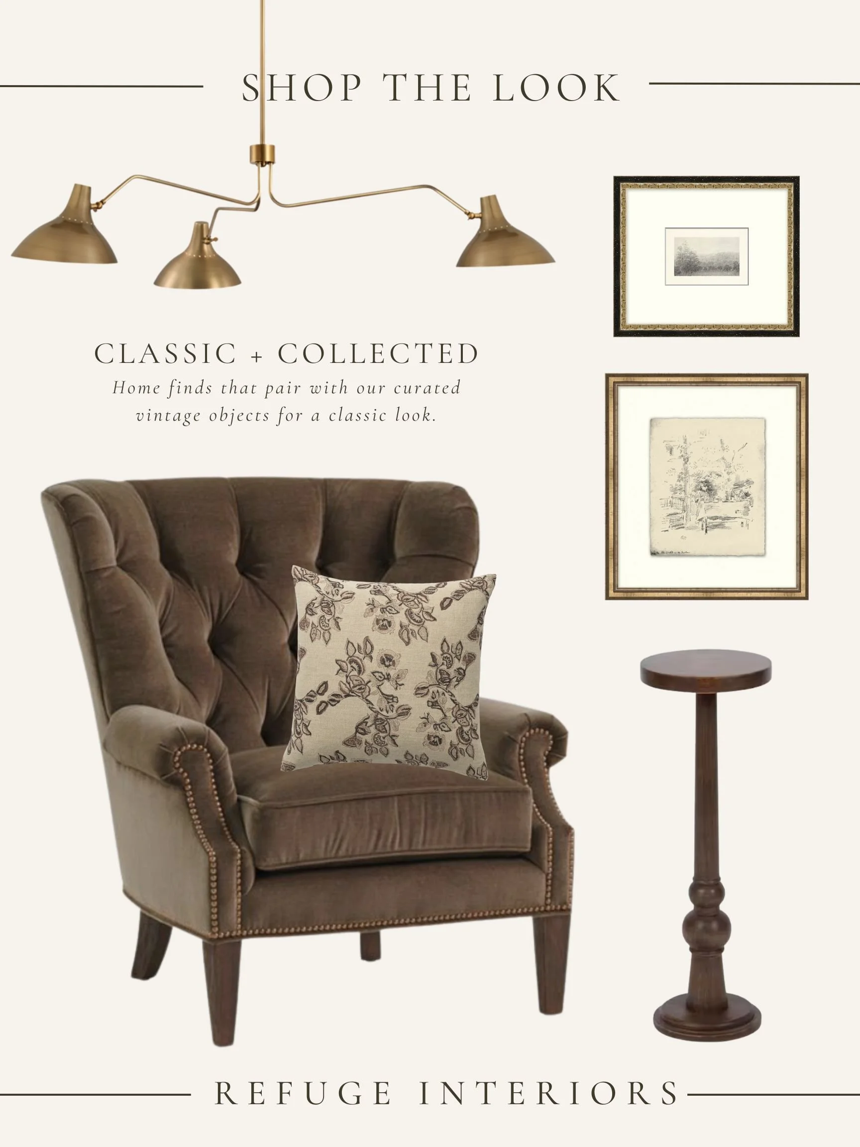Vintage Modern Living Room Decor: Cozy, Warm, and Neutral