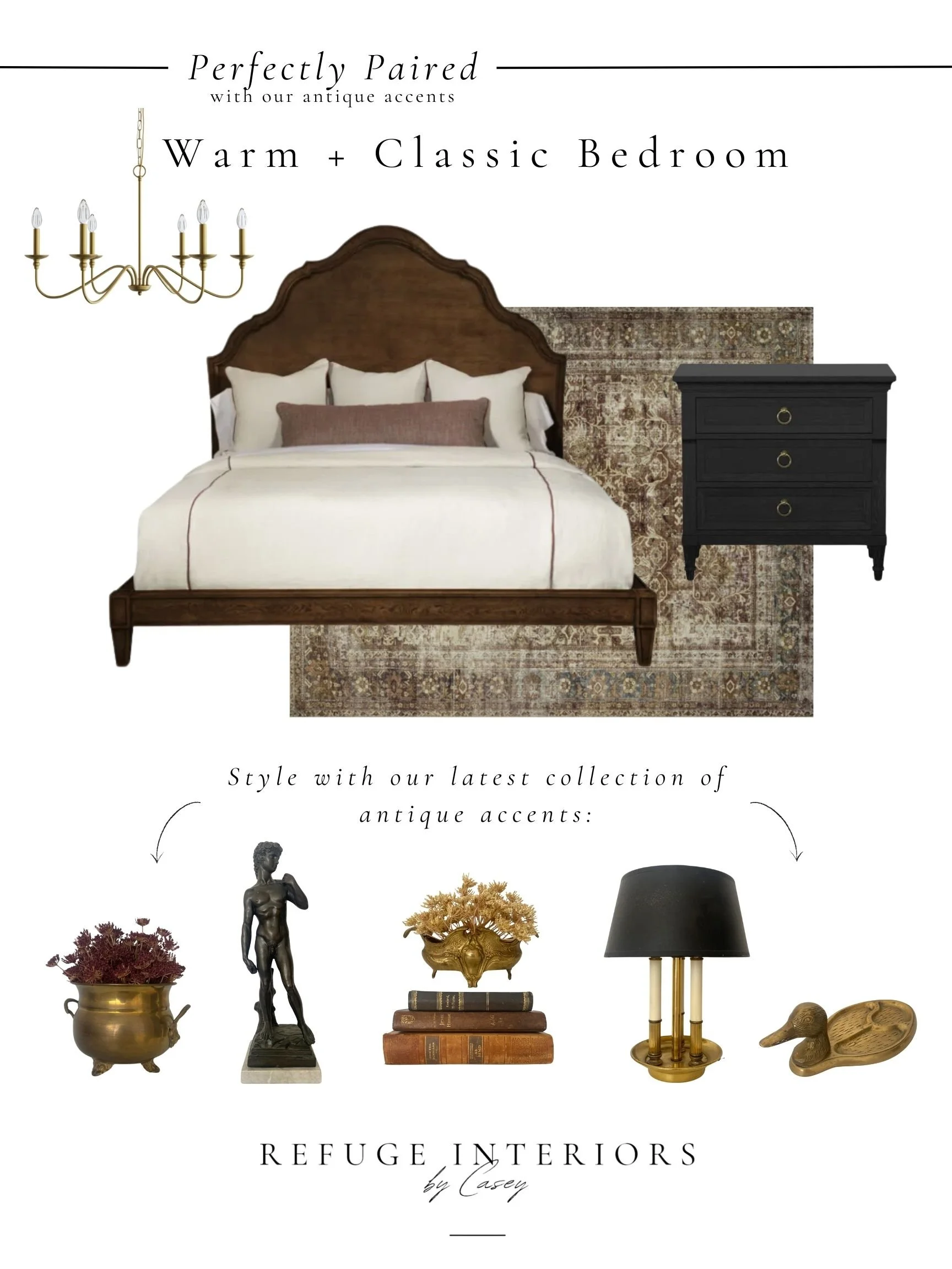 Classic, Traditional Bedroom Decor: Warm, Refined, and Elevated