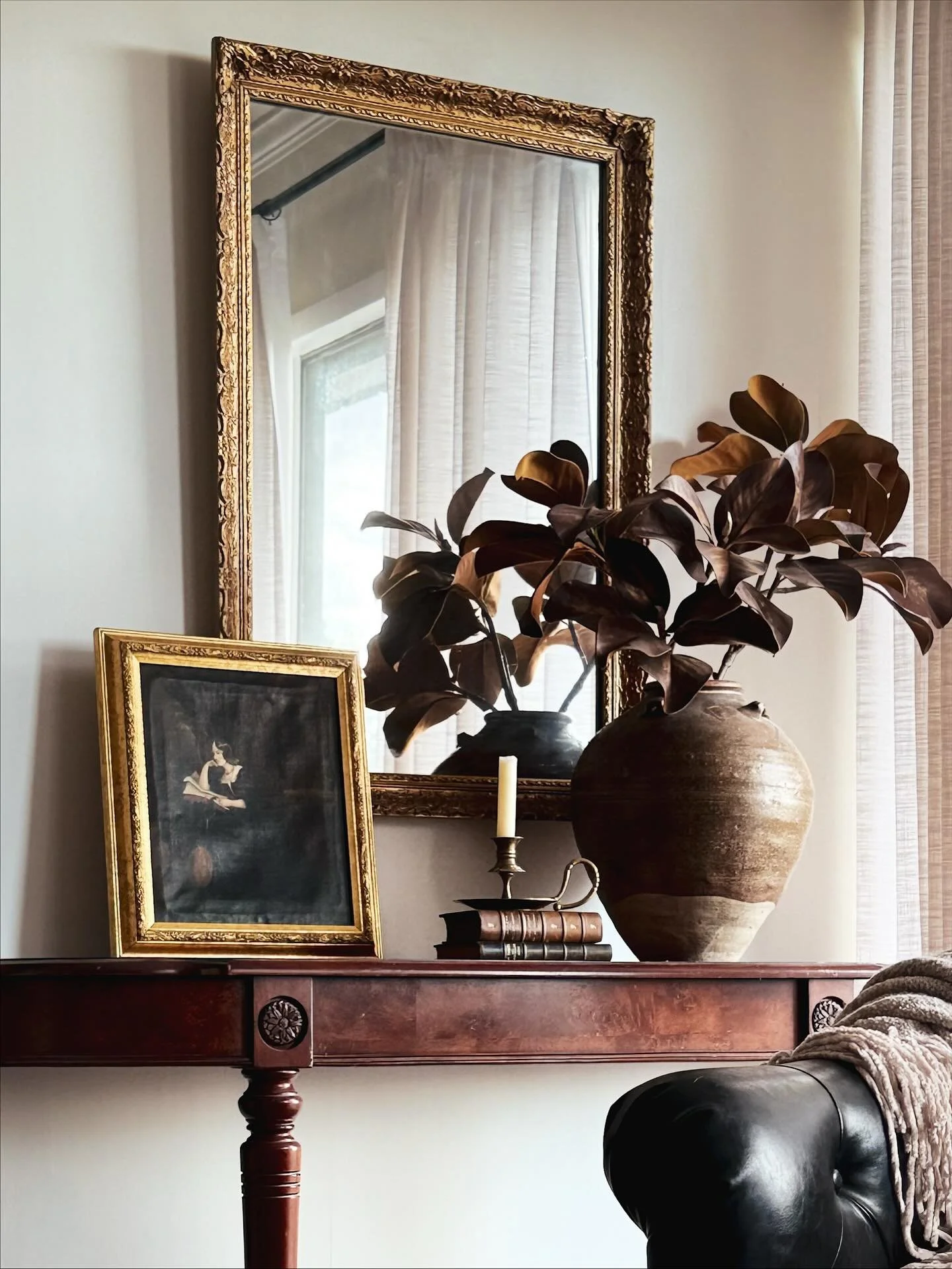 Our latest finds from Spain have just landed on the website!! 🤎

Available pieces include a moody antique oil painting, a 19th-century ink drawing, a collection of large Spanish skeleton keys, and a stack of antique leather-bound books.

Visit the w