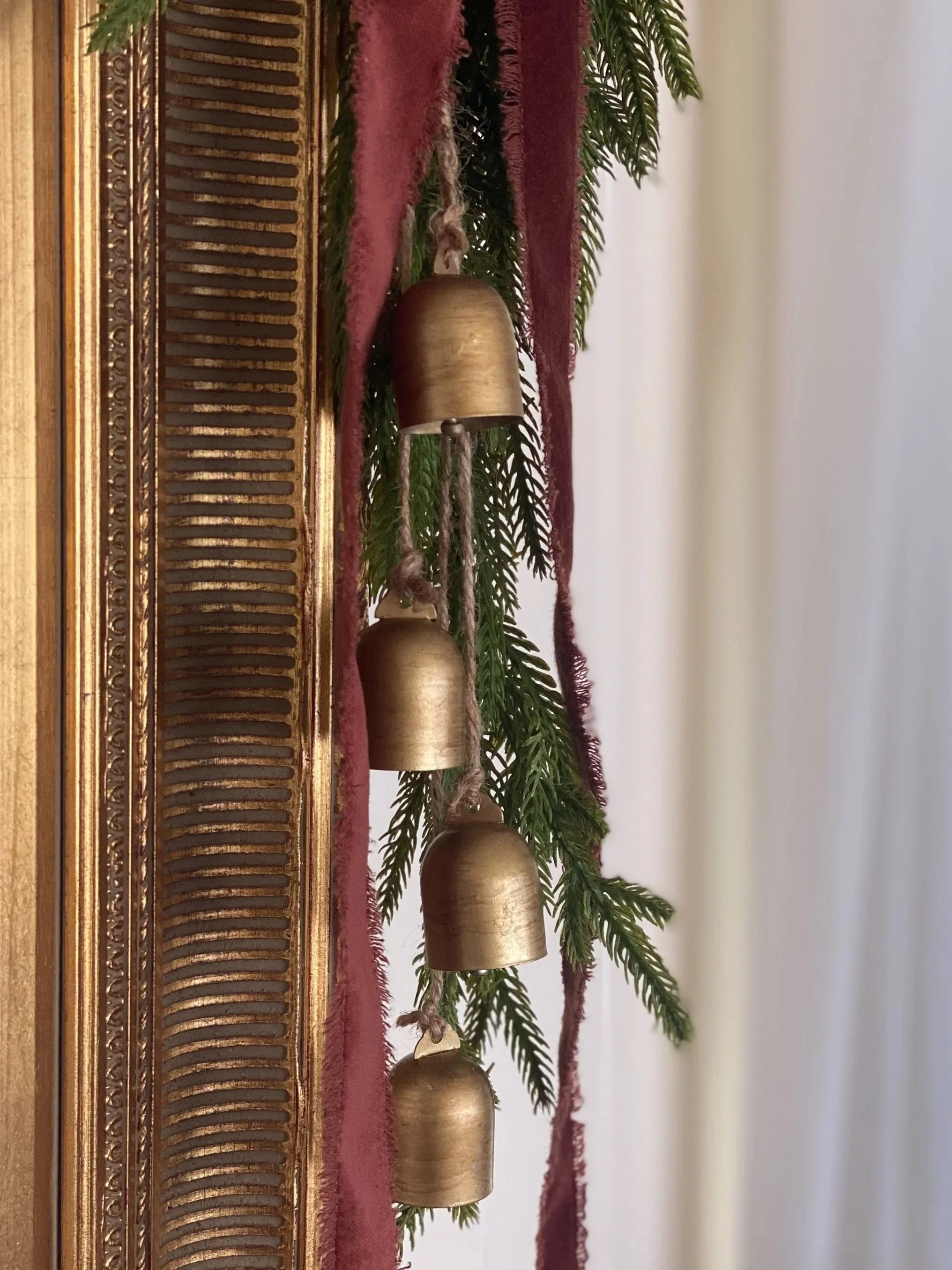 Vintage Bell Hack for Under $5: A Budget-Friendly Christmas Decorating Idea