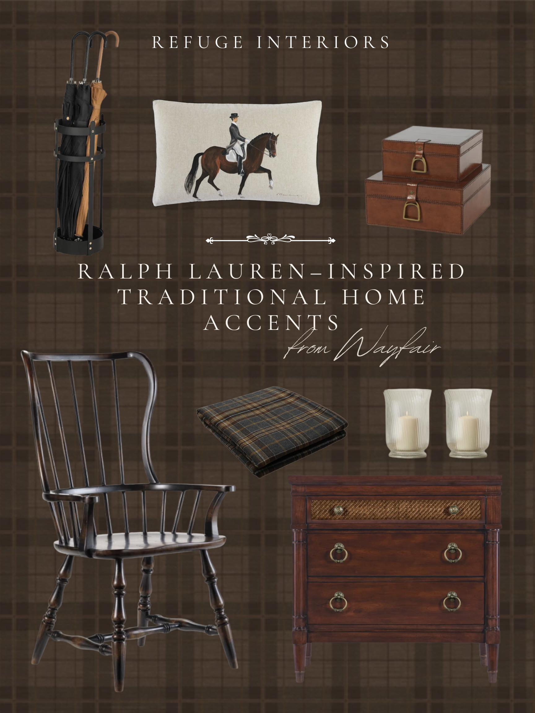 Ralph Lauren-Inspired Traditional Home Accents From Wayfair