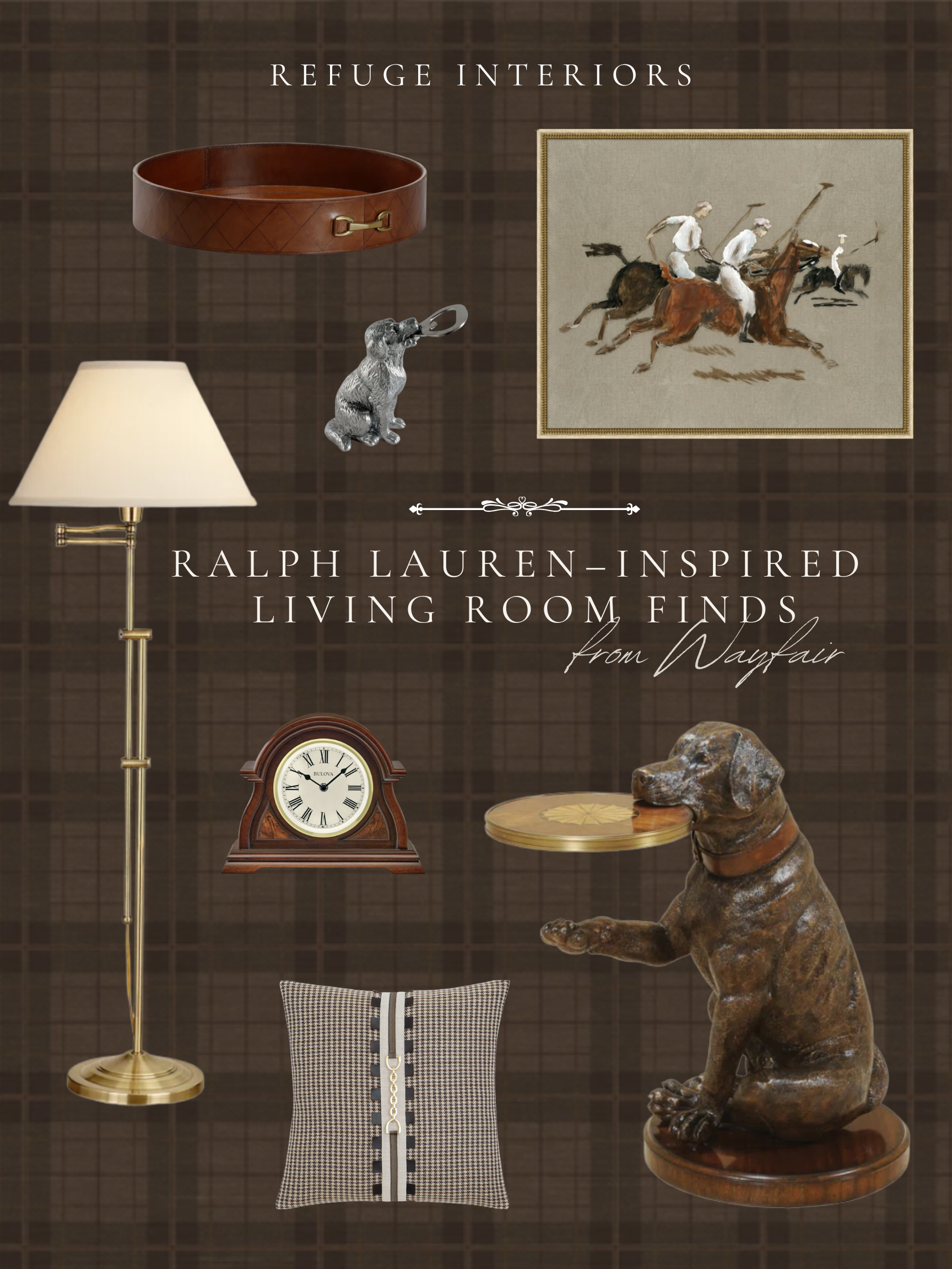 Ralph Lauren–Inspired Living Room Decor From Wayfair