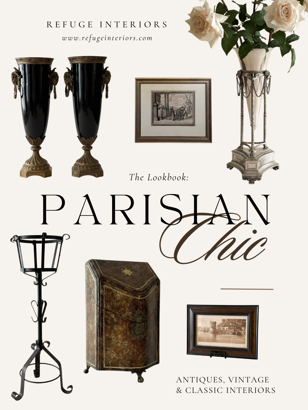 Parisian Chic: Timeless French-Inspired Antique Home Decor