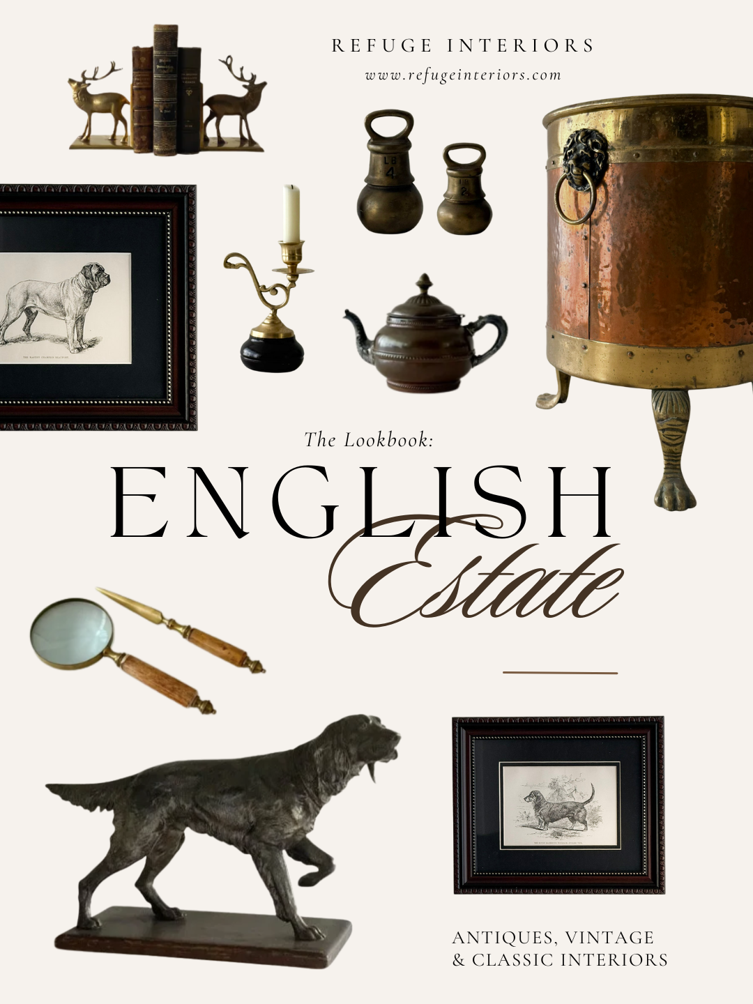 English Estate: Traditional Country Manor Decor