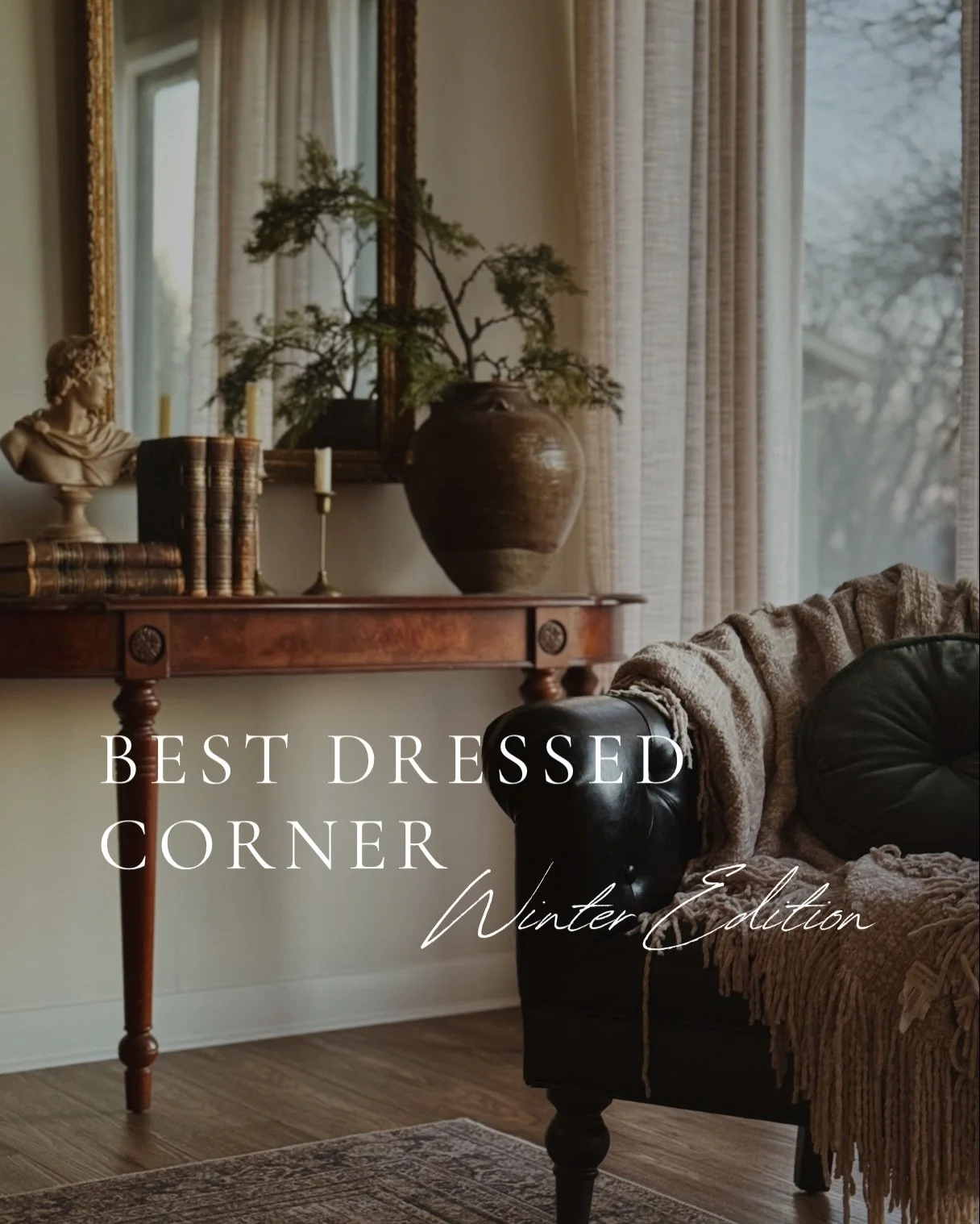 We&rsquo;re back! One corner. Six vintage moods&hellip;winter edition. ❄️🤎

The backdrop is the same, but each version tells a different story depending on the pieces you bring in. It&rsquo;s a reminder that styling isn&rsquo;t about filling space&m