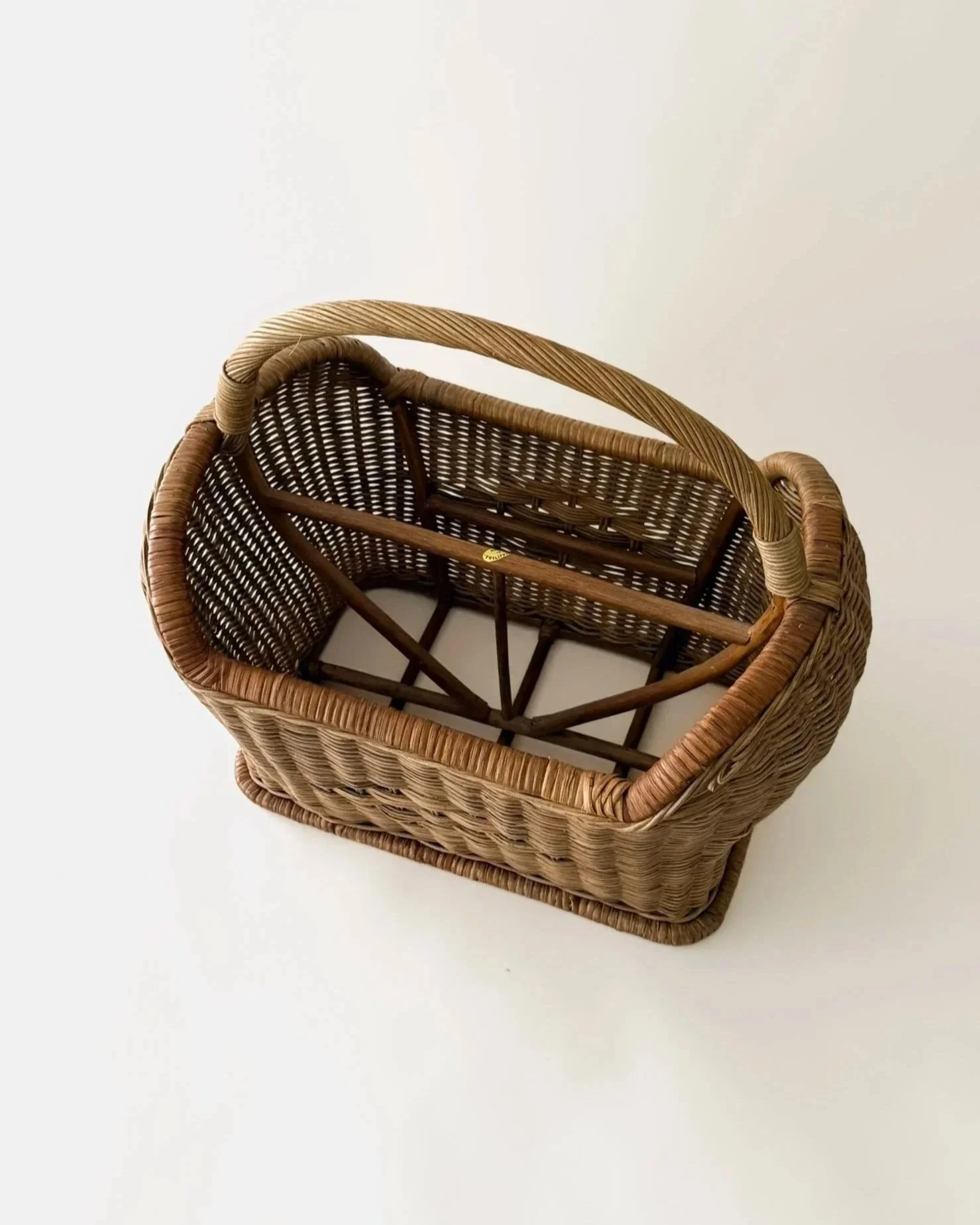 Wicker Magazine Holder