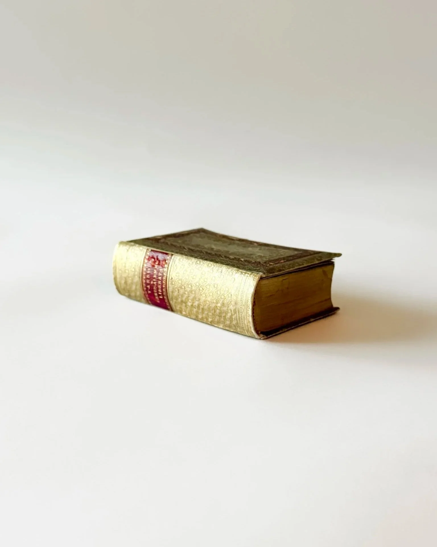 Antique Miniature Edition of Jerusalem Delivered by Torquato Tasso, 1901