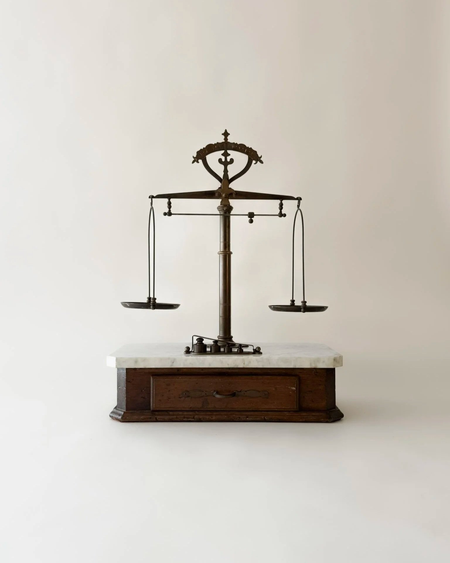 Authentic Reproduction Apothecary Balance Scale, Made in Italy