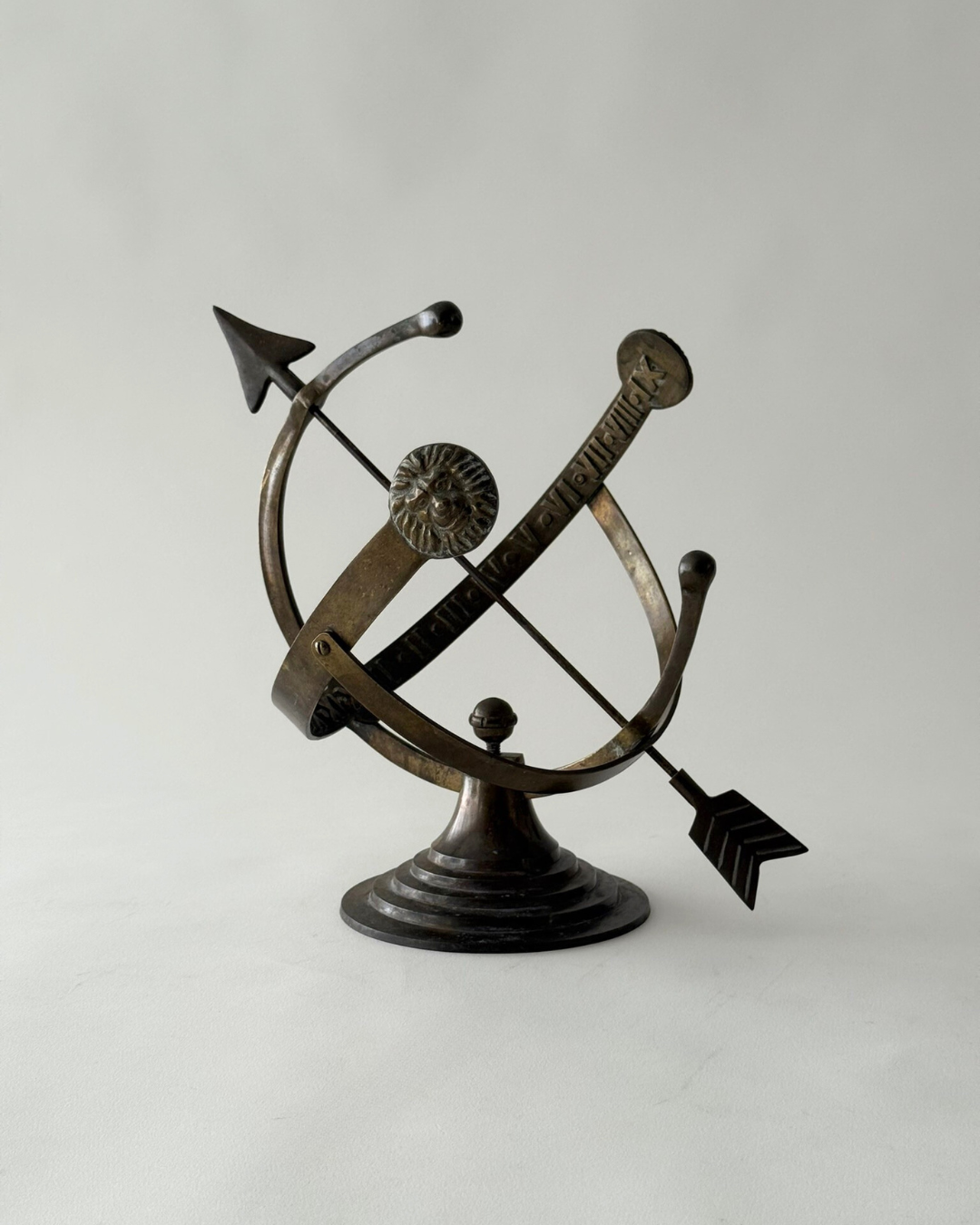 Brass Armillary Sundial
