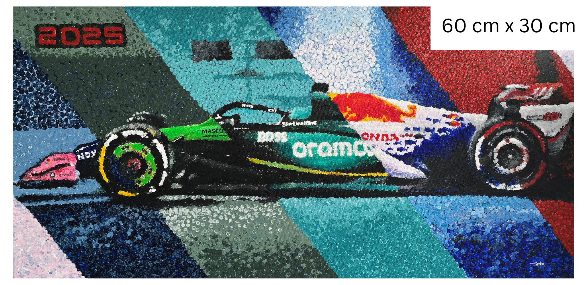 G John Art F1 Bottom 5 Constructors LE Print, 60 cm x 30 cm.png