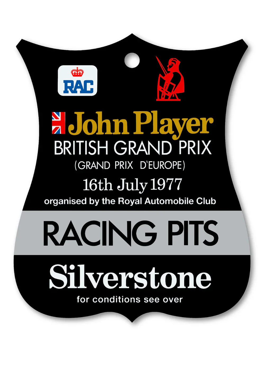 Ella Freire - John Player British Grand Prix 1977 - Limited Edition of 25 - Unframed.webp